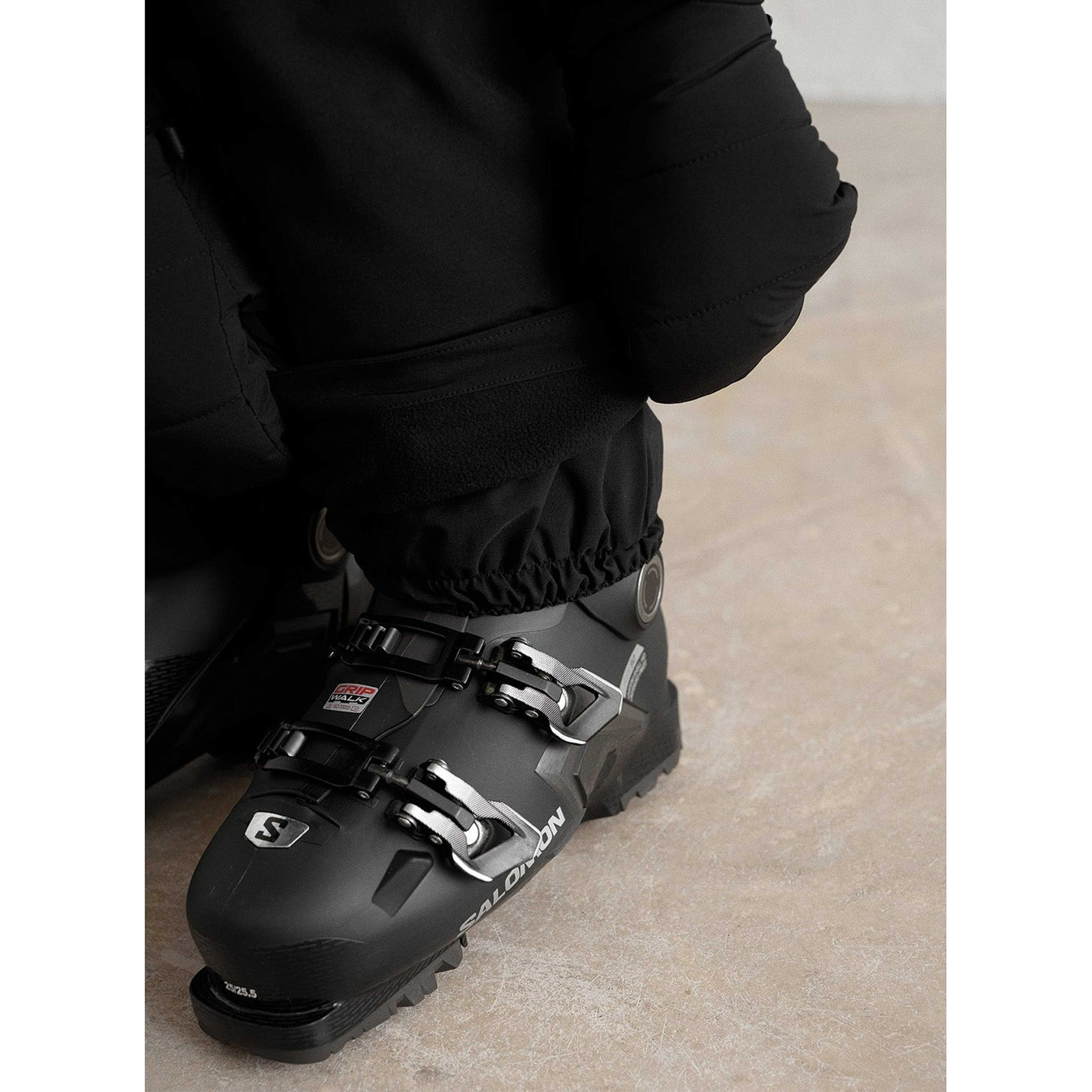 Black Stretch Thermo Pants