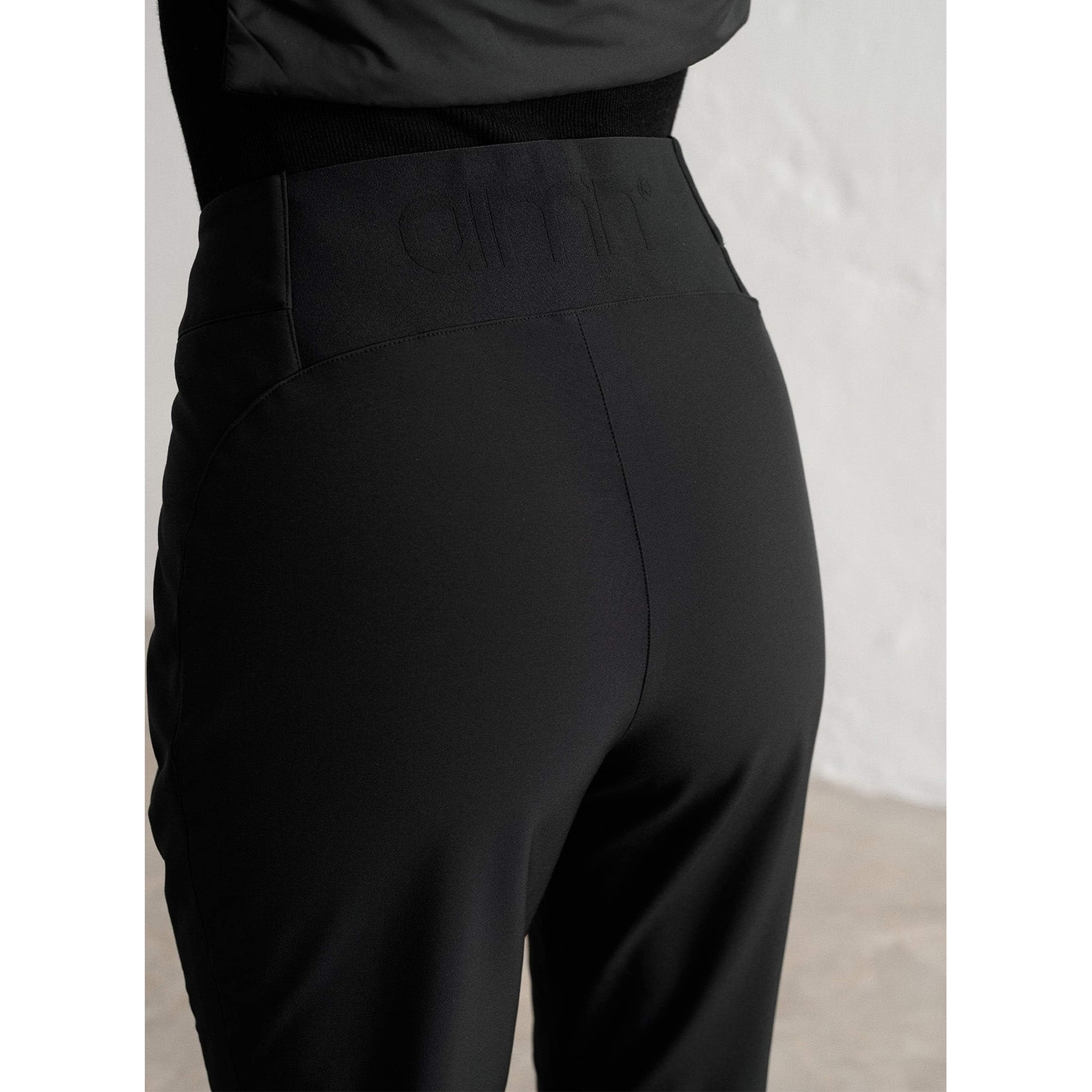 Black Stretch Thermo Pants