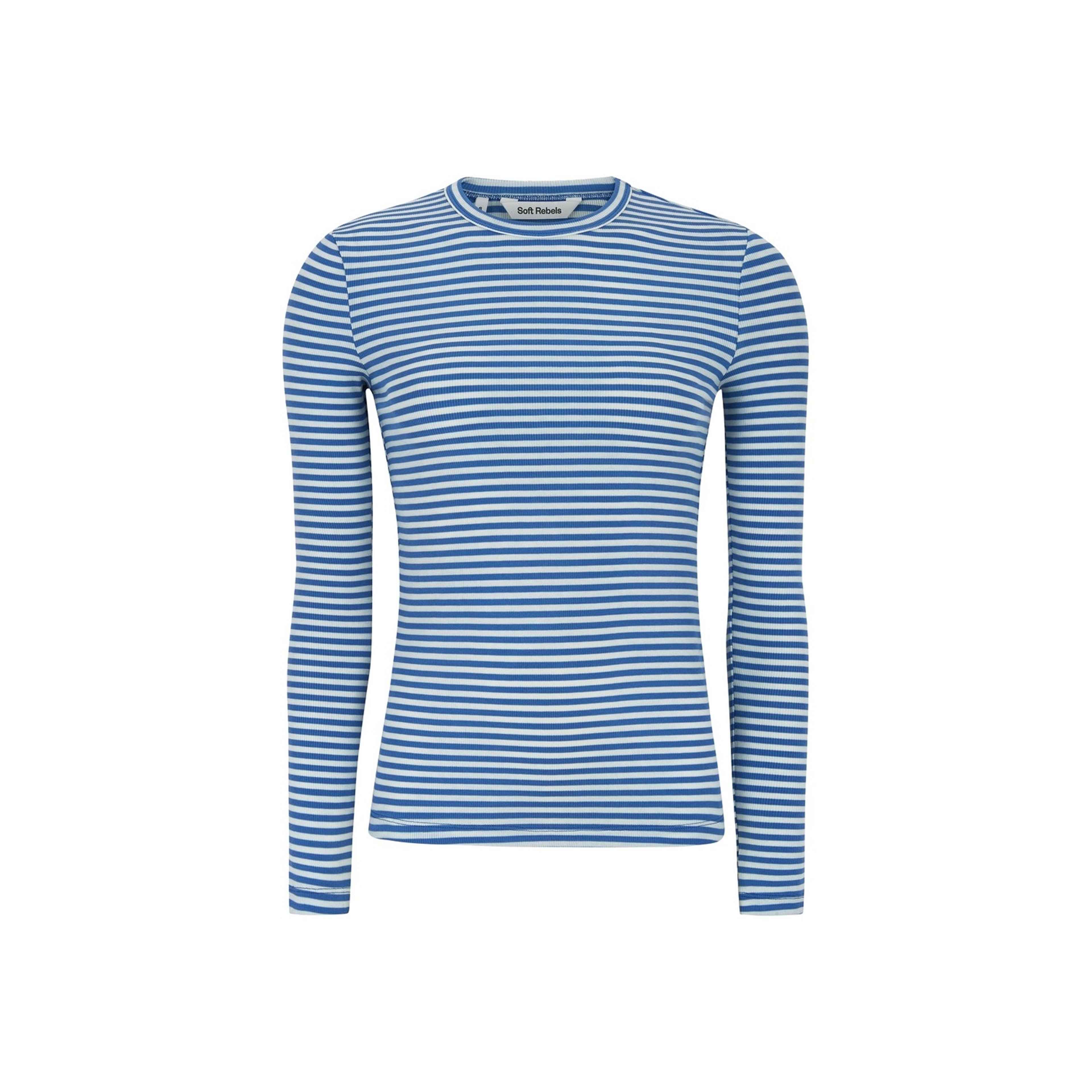 Srfenja Stripe O-neck Top