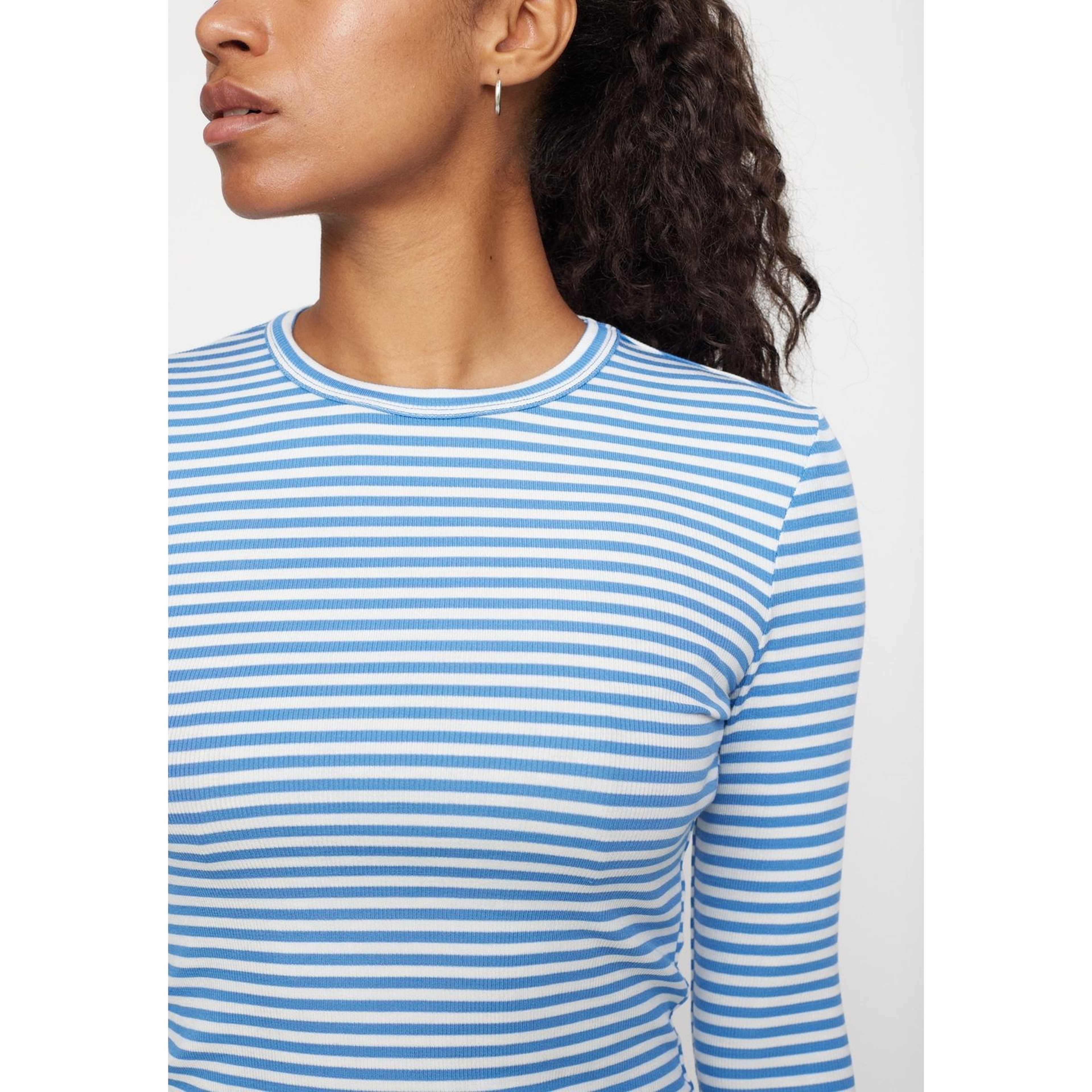 Srfenja Stripe O-neck Top