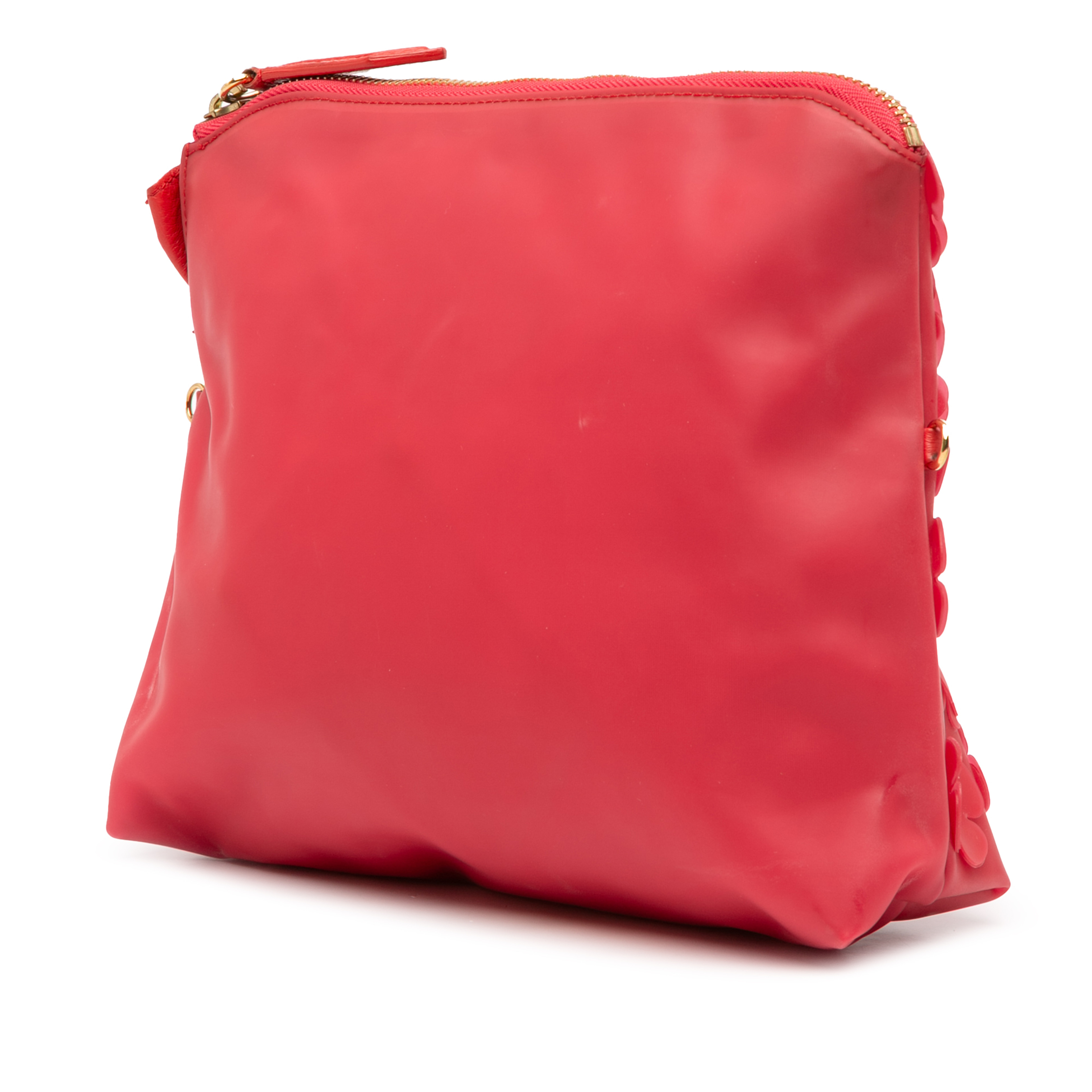 Burberry Pvc Prorsum Petal Crossbody, från Luxclusif, i färgen red. Klicka för att öppna bilden i stort format