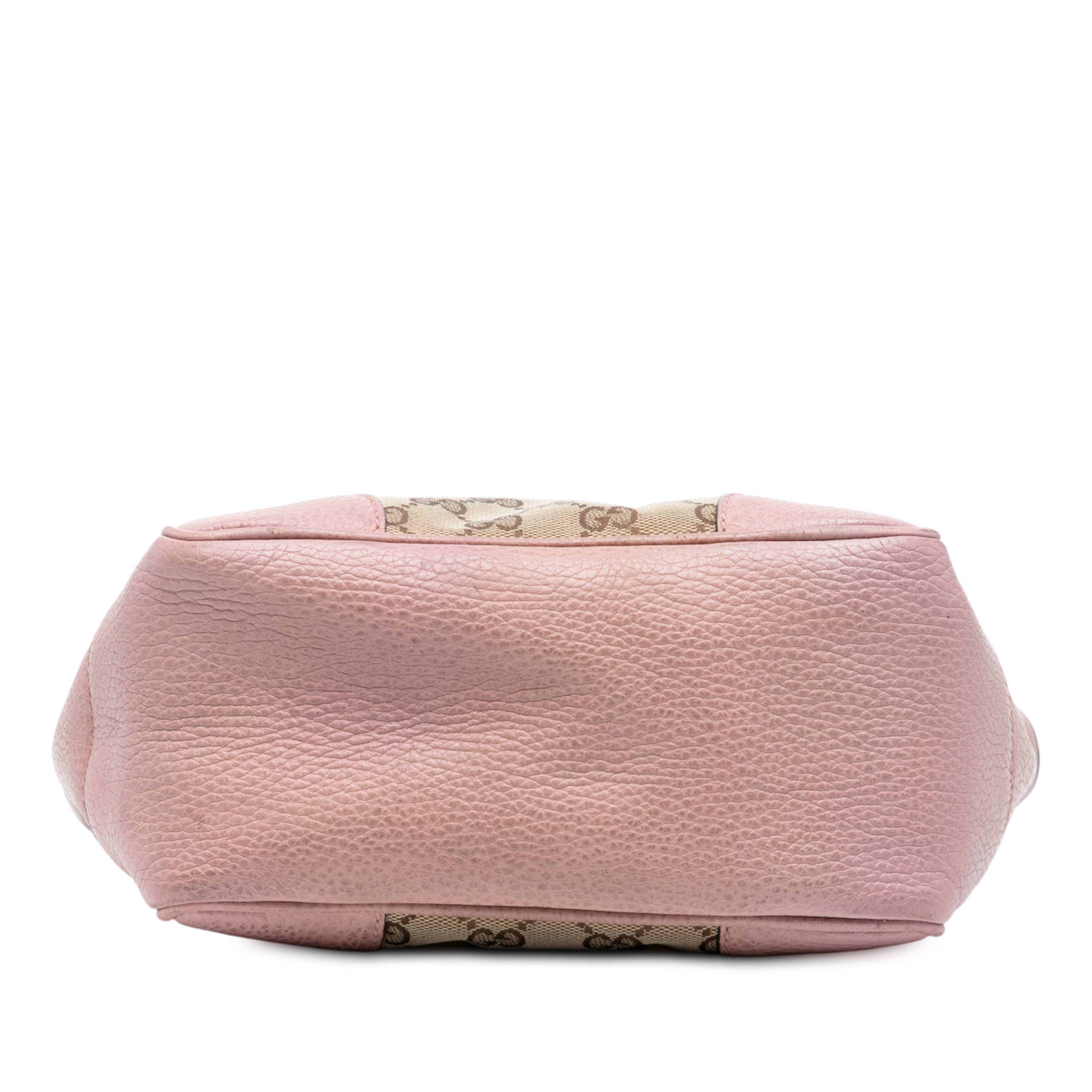 Gucci Small Gg Canvas Bree Satchel, från Luxclusif, i färgen beige. Klicka för att öppna bilden i stort format