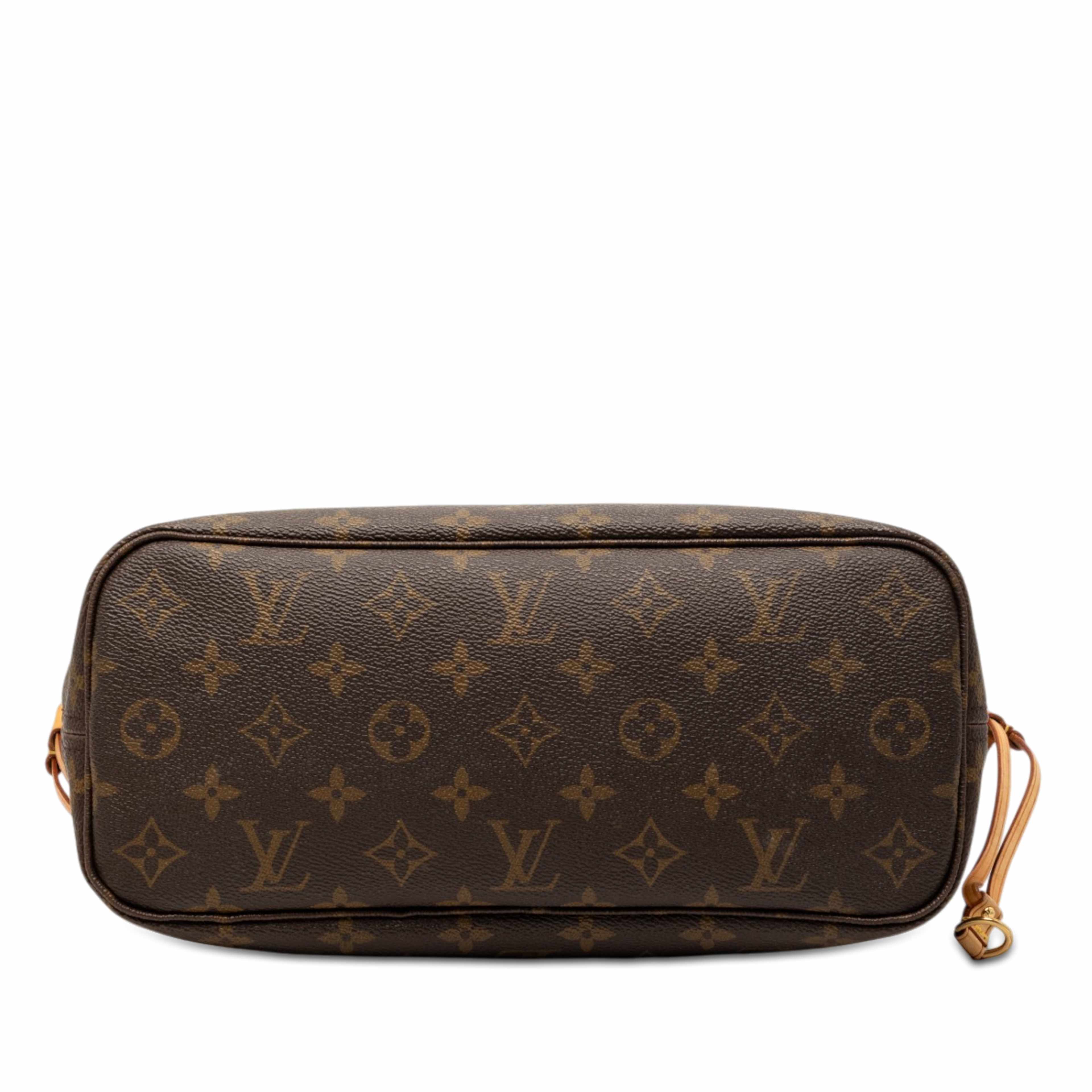 Louis Vuitton Monogram Neverfull Pm, från Luxclusif, i färgen brun. Klicka för att öppna bilden i stort format