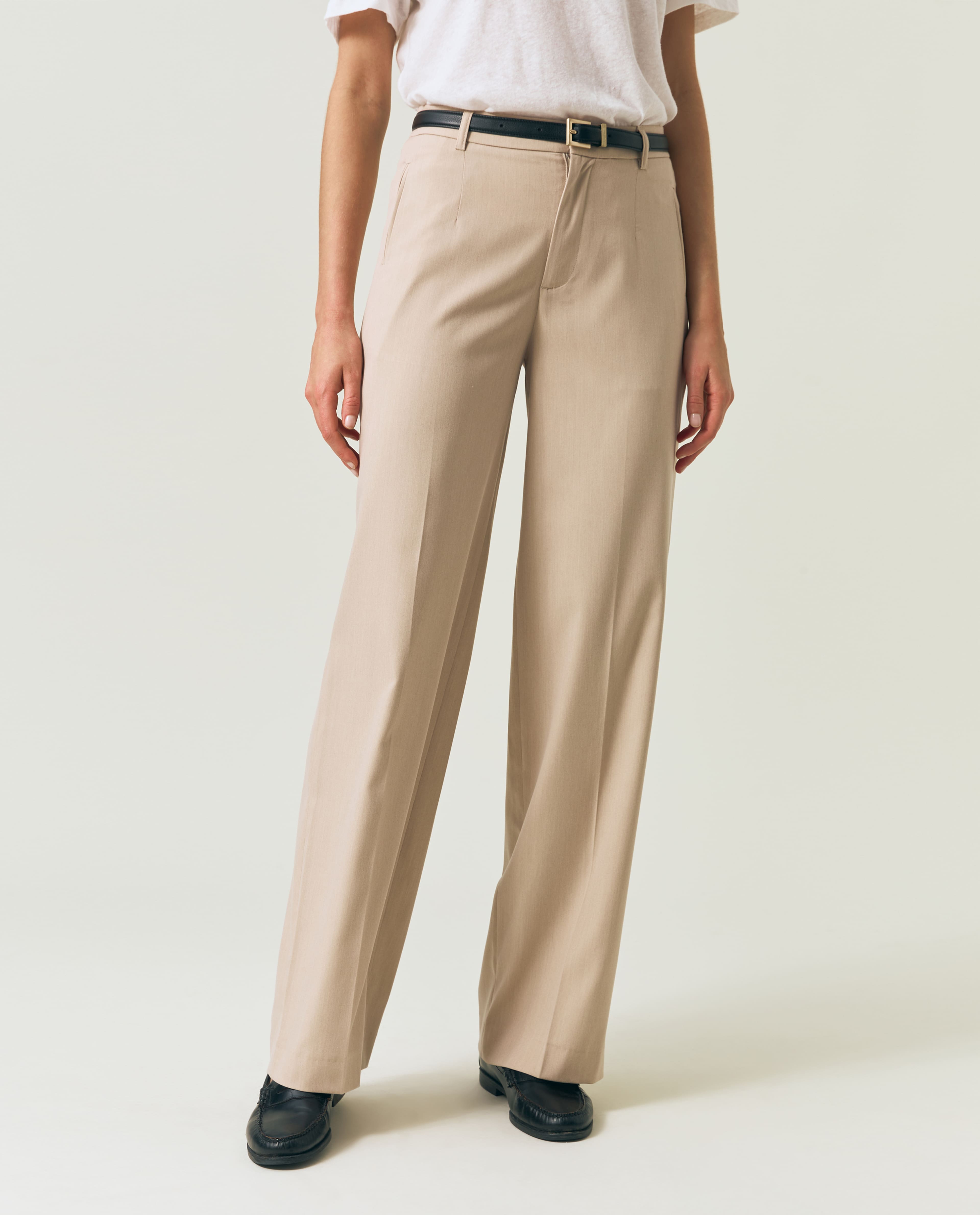 Tailored Wide Pants