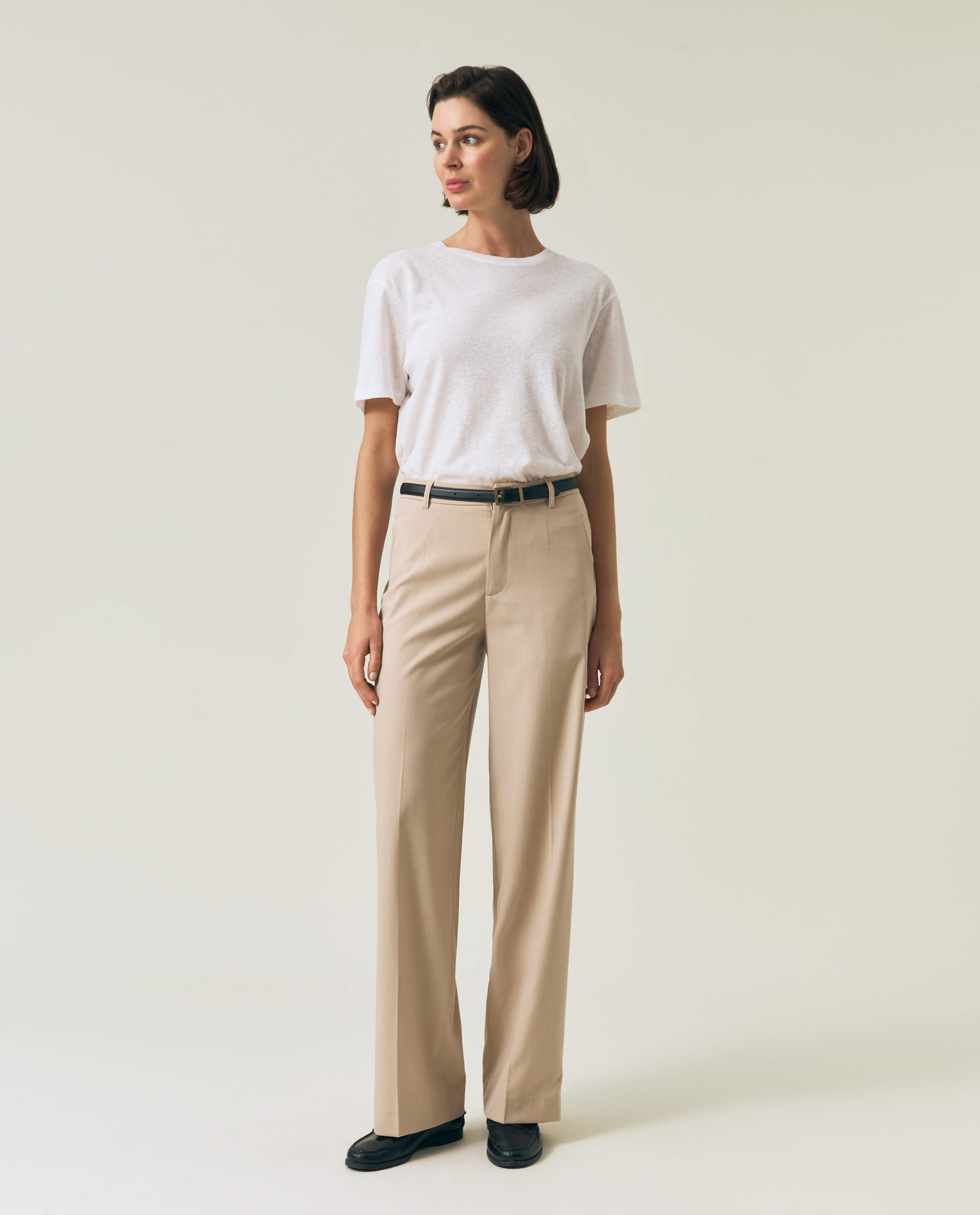 Tailored Wide Pants
