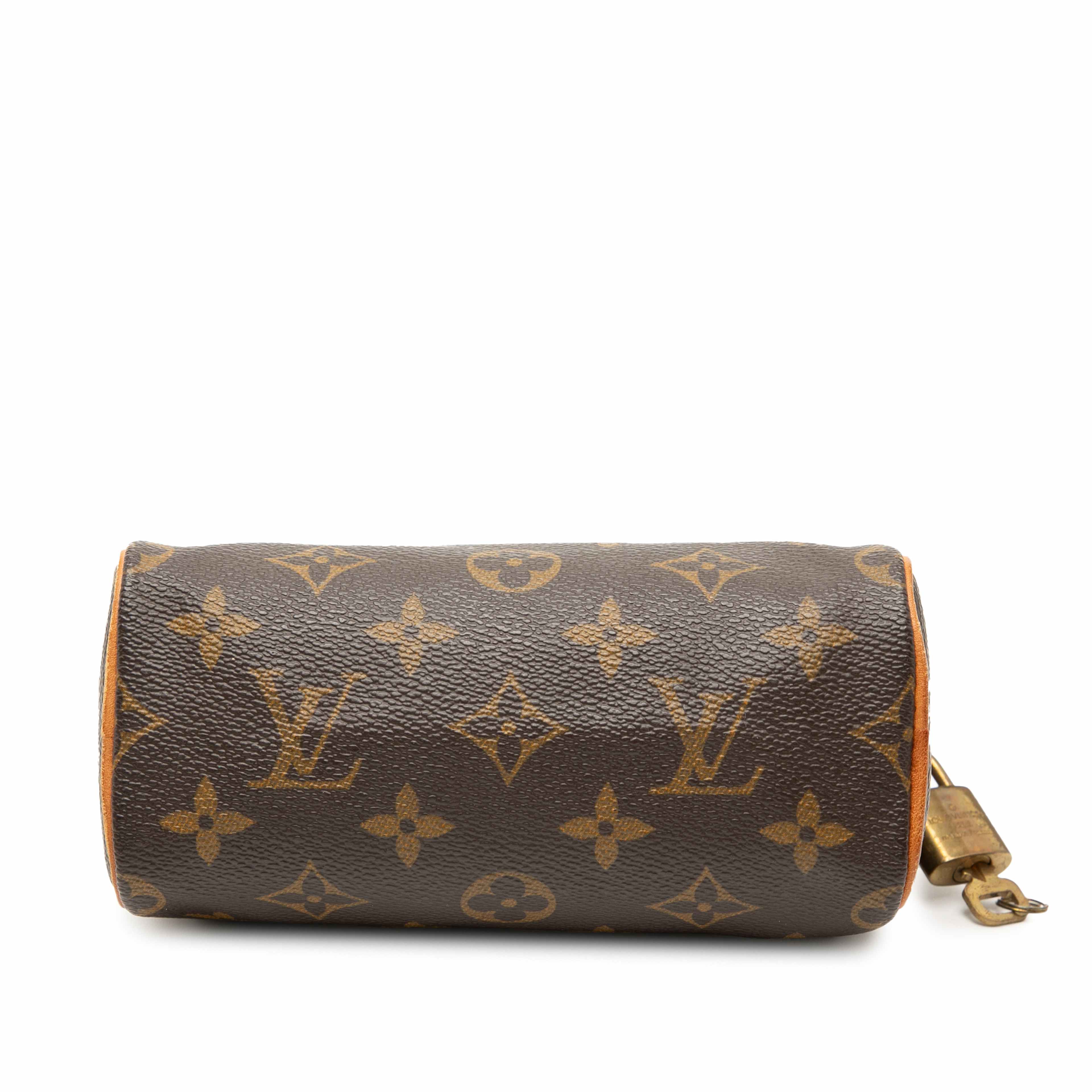 Louis Vuitton Monogram Mini Speedy Hl, från Luxclusif, i färgen brown. Klicka för att öppna bilden i stort format