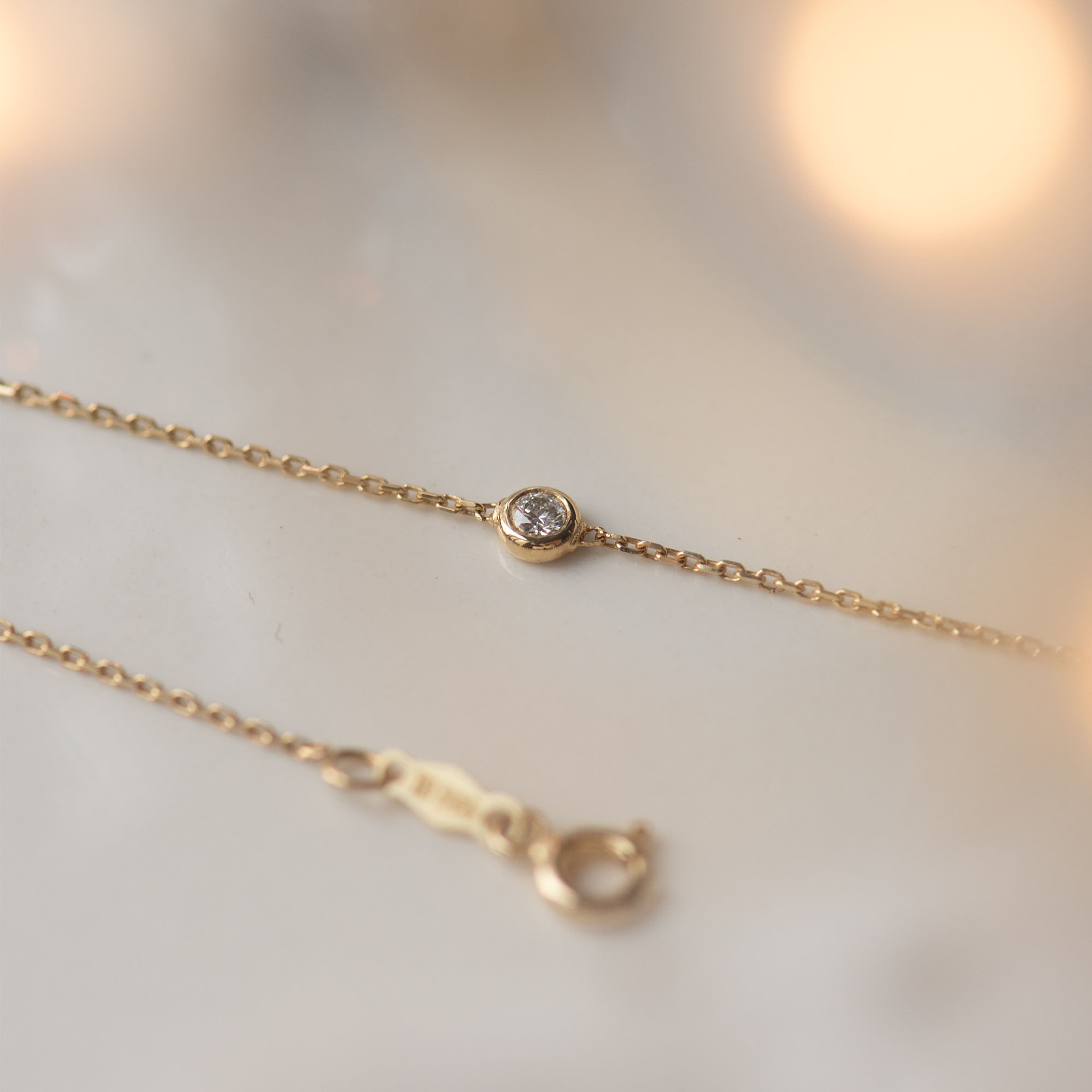 De La Paix 14 Karat Guld Armband