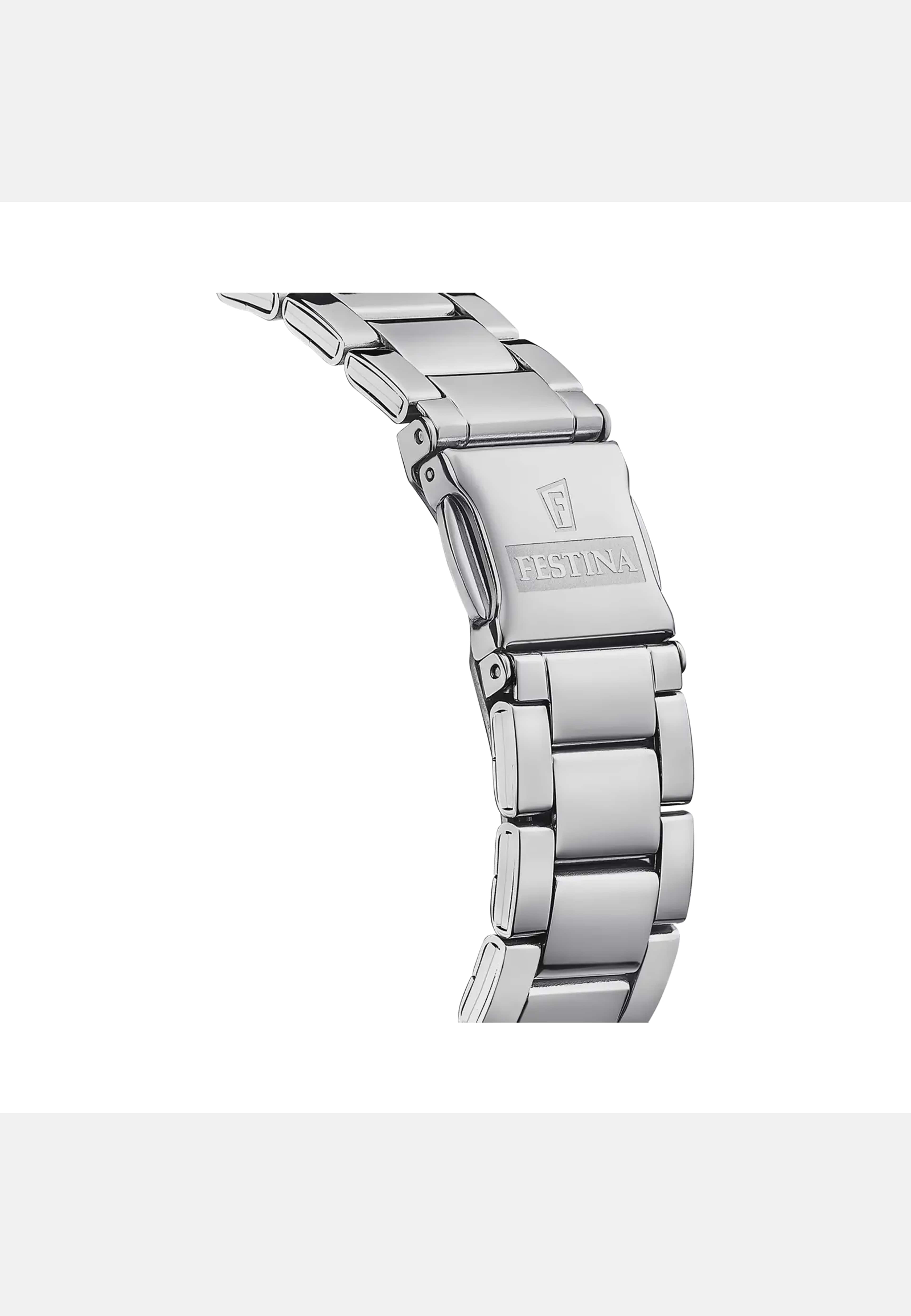 Festina Boyfriend Dam Vit/stål, Metall - F20622/1, från Festina, i färgen silver. Klicka för att öppna bilden i stort format