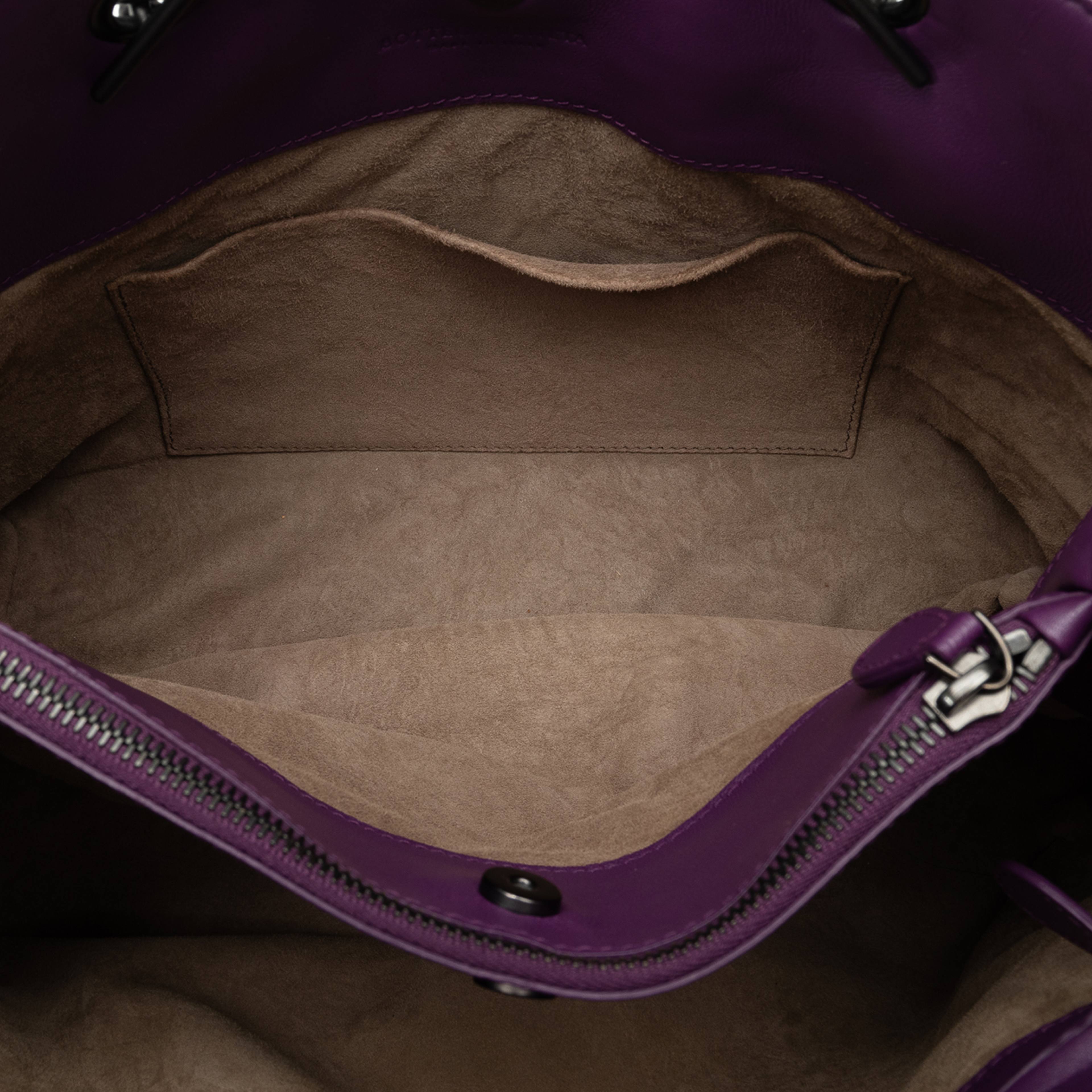 Bottega Veneta Medium Intrecciato Double Chain Tote