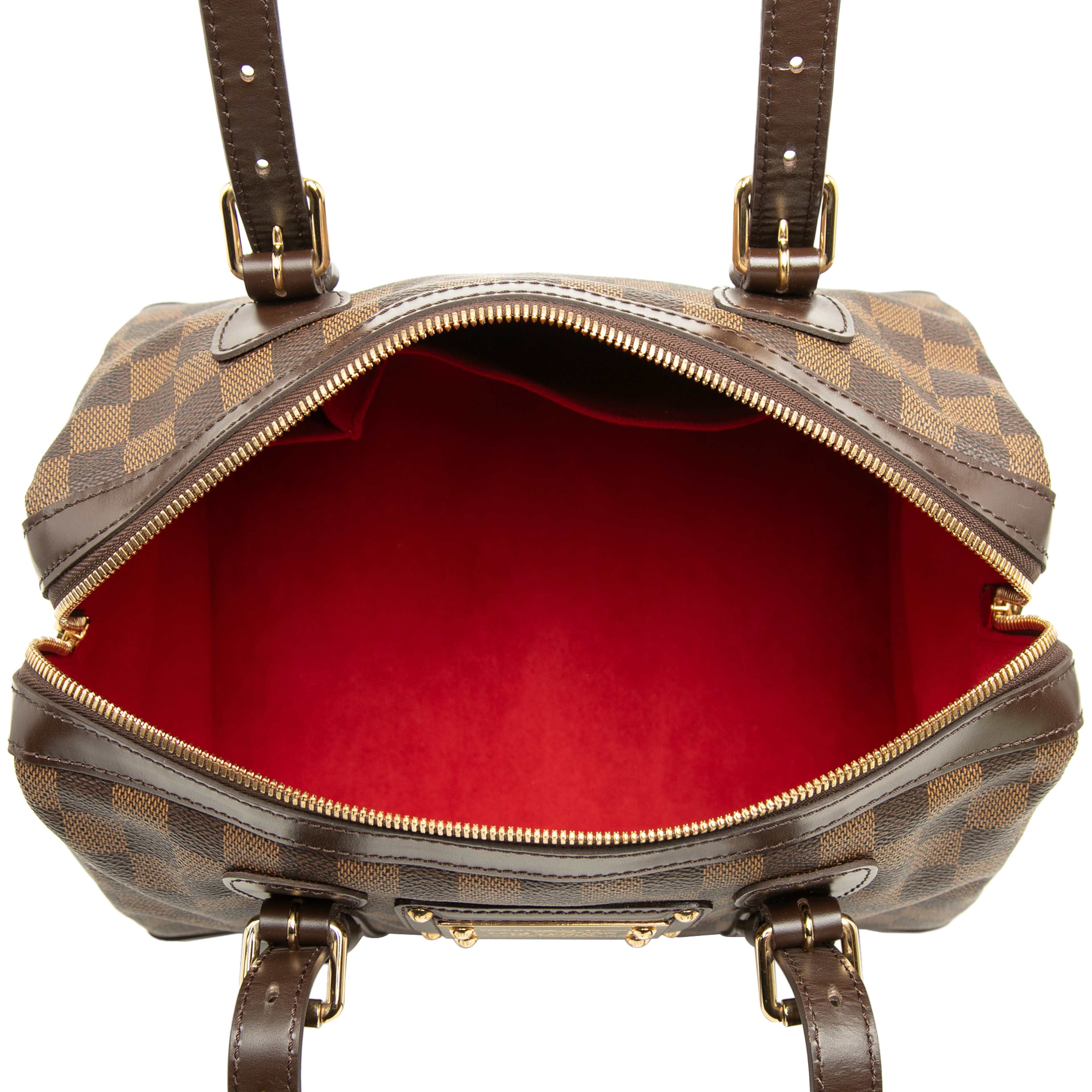 Louis Vuitton Damier Ebene Berkeley, från Luxclusif, i färgen brun. Klicka för att öppna bilden i stort format
