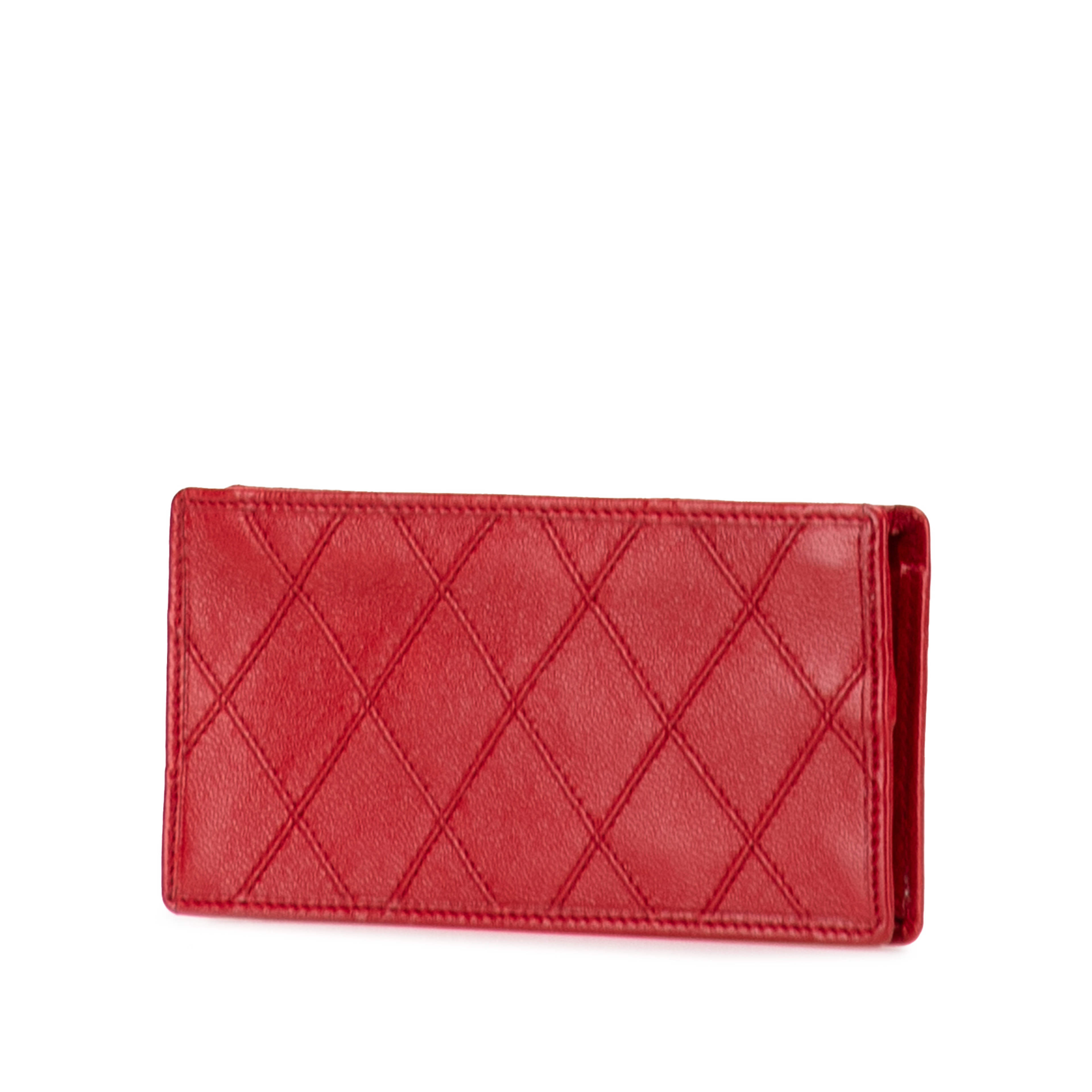 Chanel Quilted Lambskin Coin Pouch