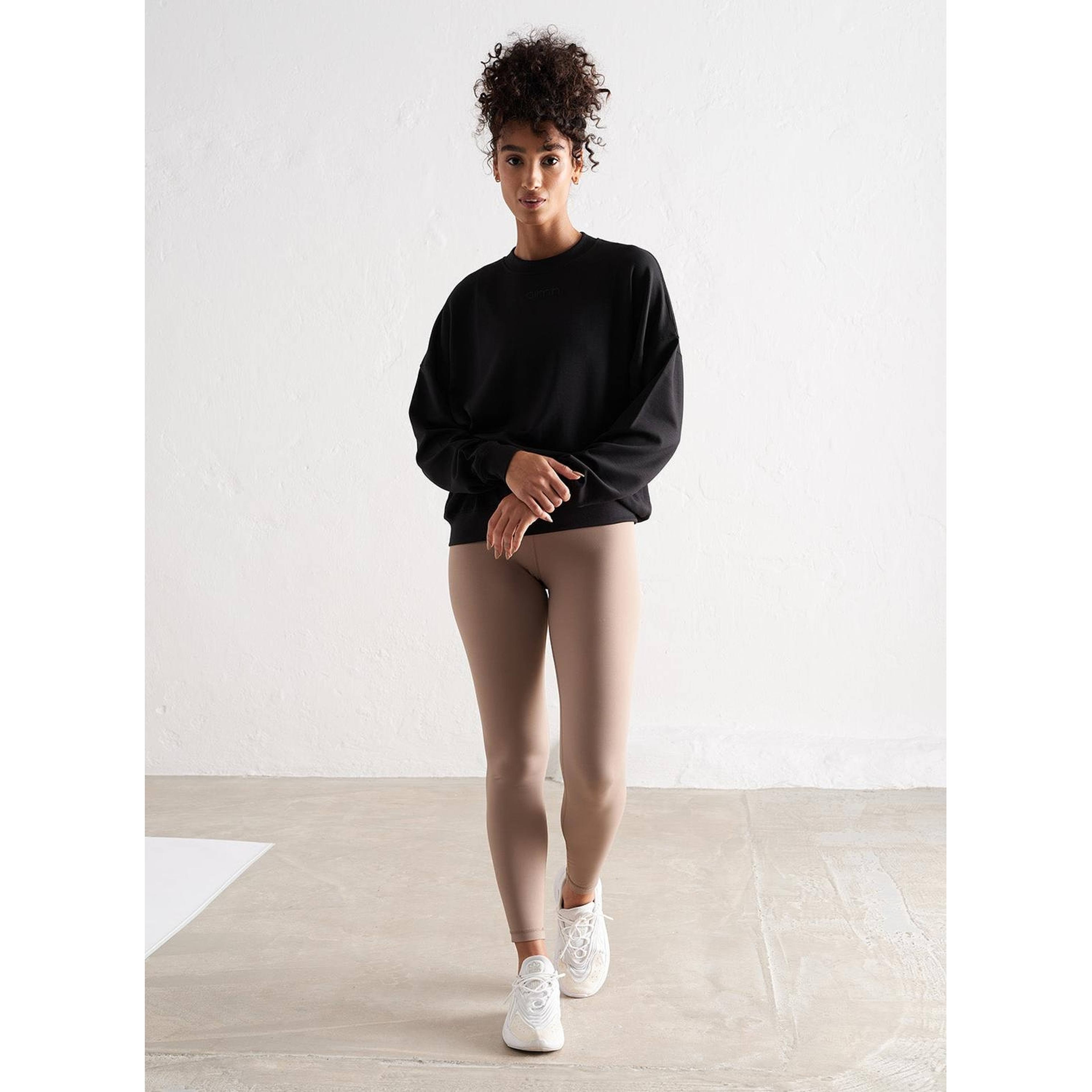 Black Comfy Modal Sweatshirt