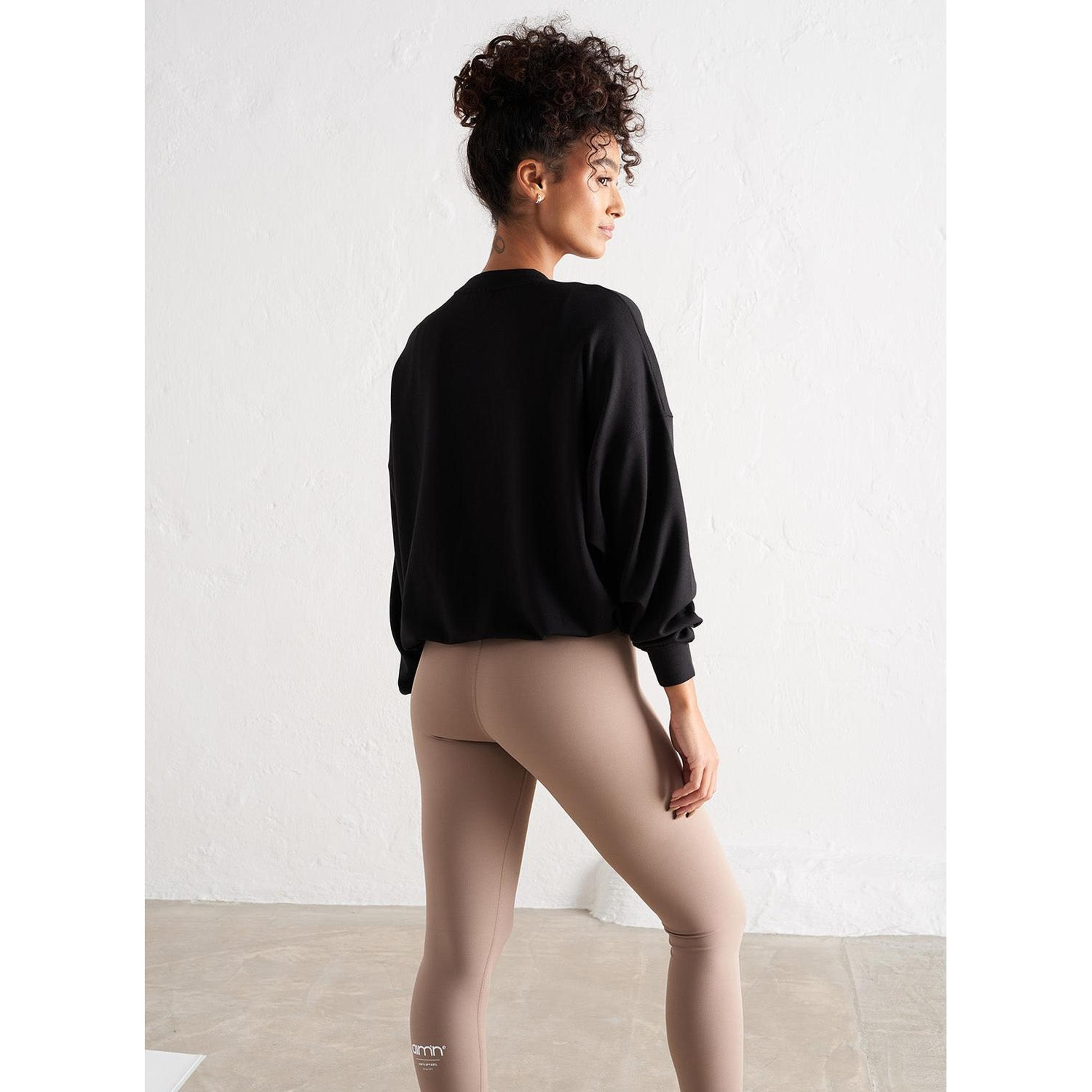 Black Comfy Modal Sweatshirt