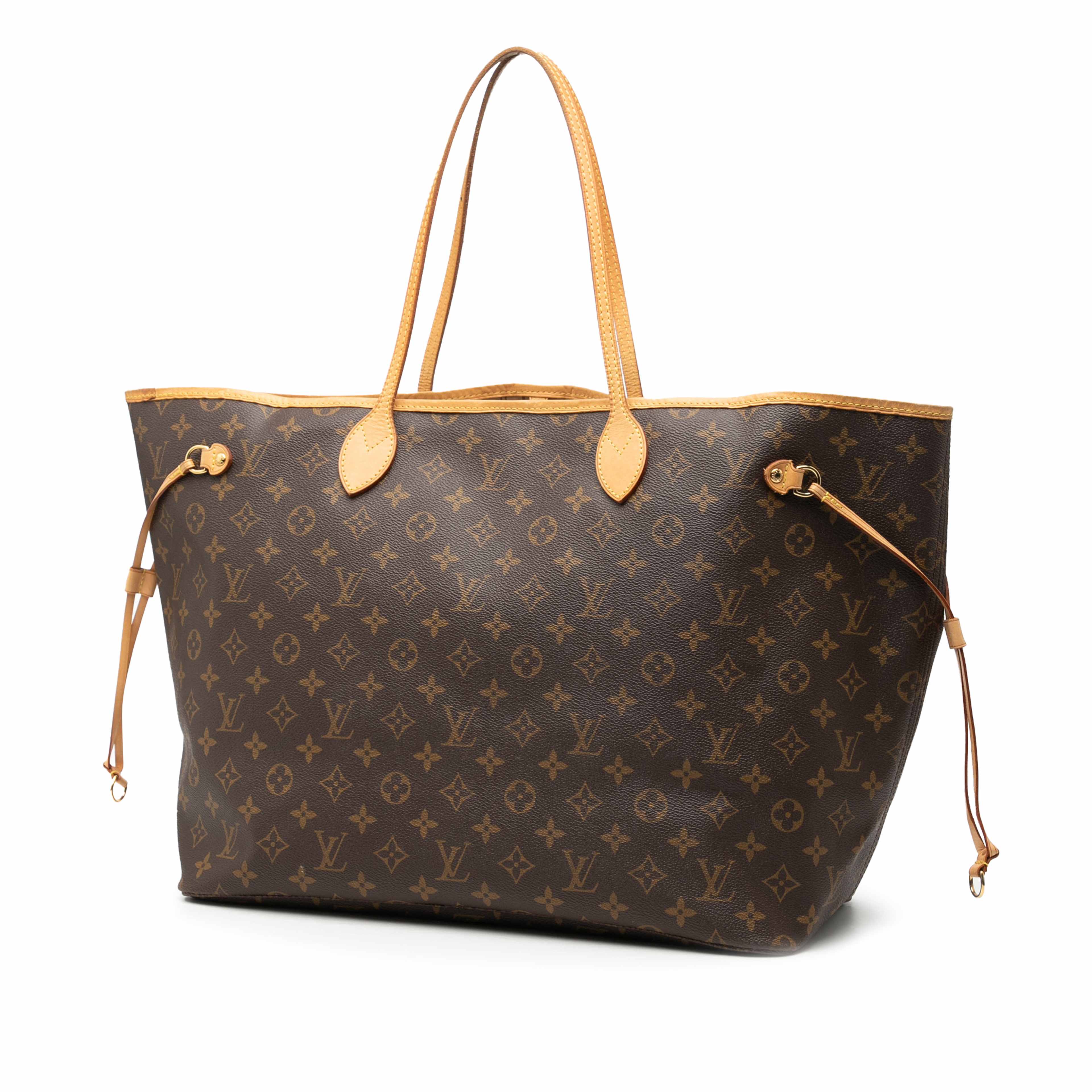 Louis Vuitton Monogram Neverfull Gm, från Luxclusif, i färgen brown. Klicka för att öppna bilden i stort format