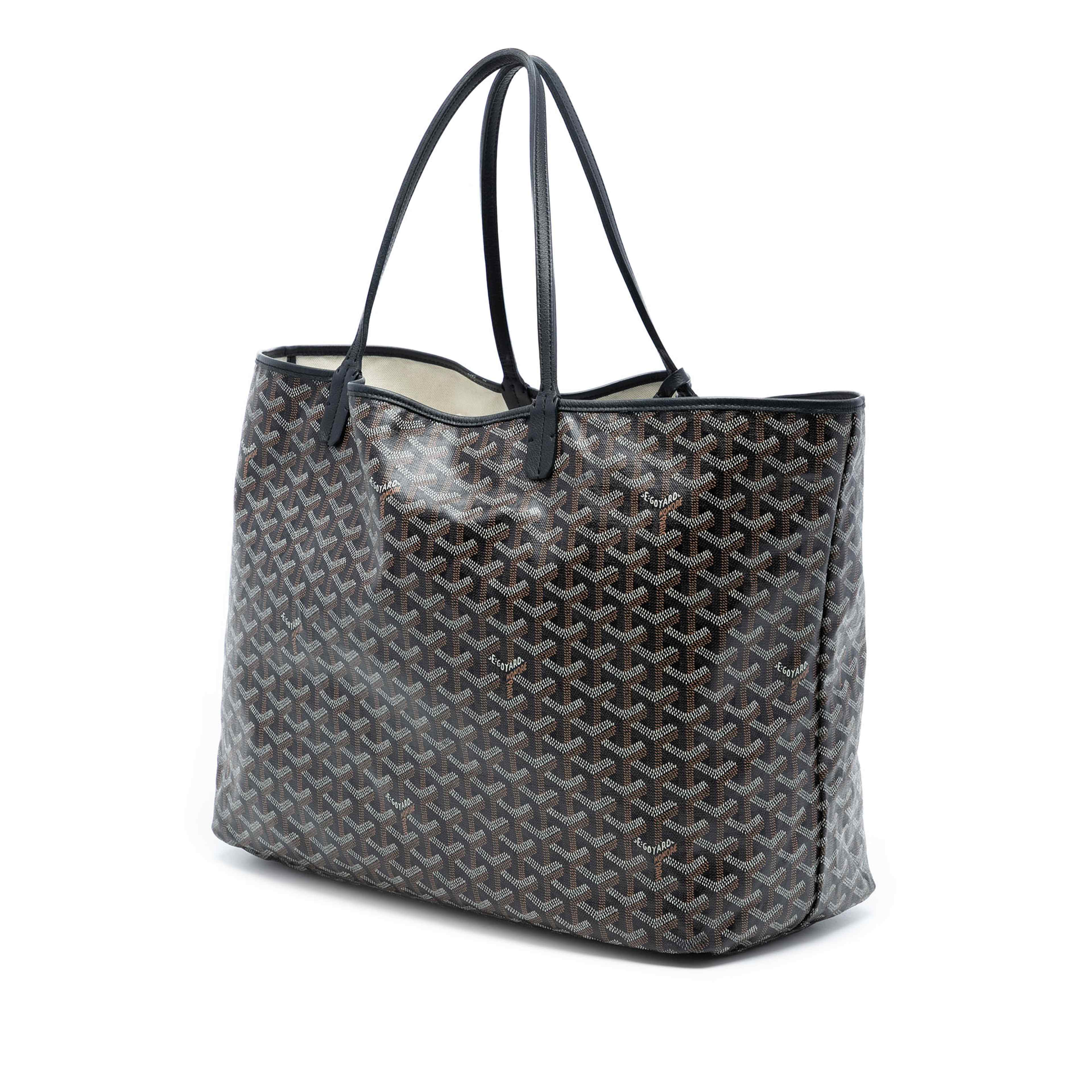 Goyard Goyardine Saint Louis Gm, från Luxclusif, i färgen black. Klicka för att öppna bilden i stort format