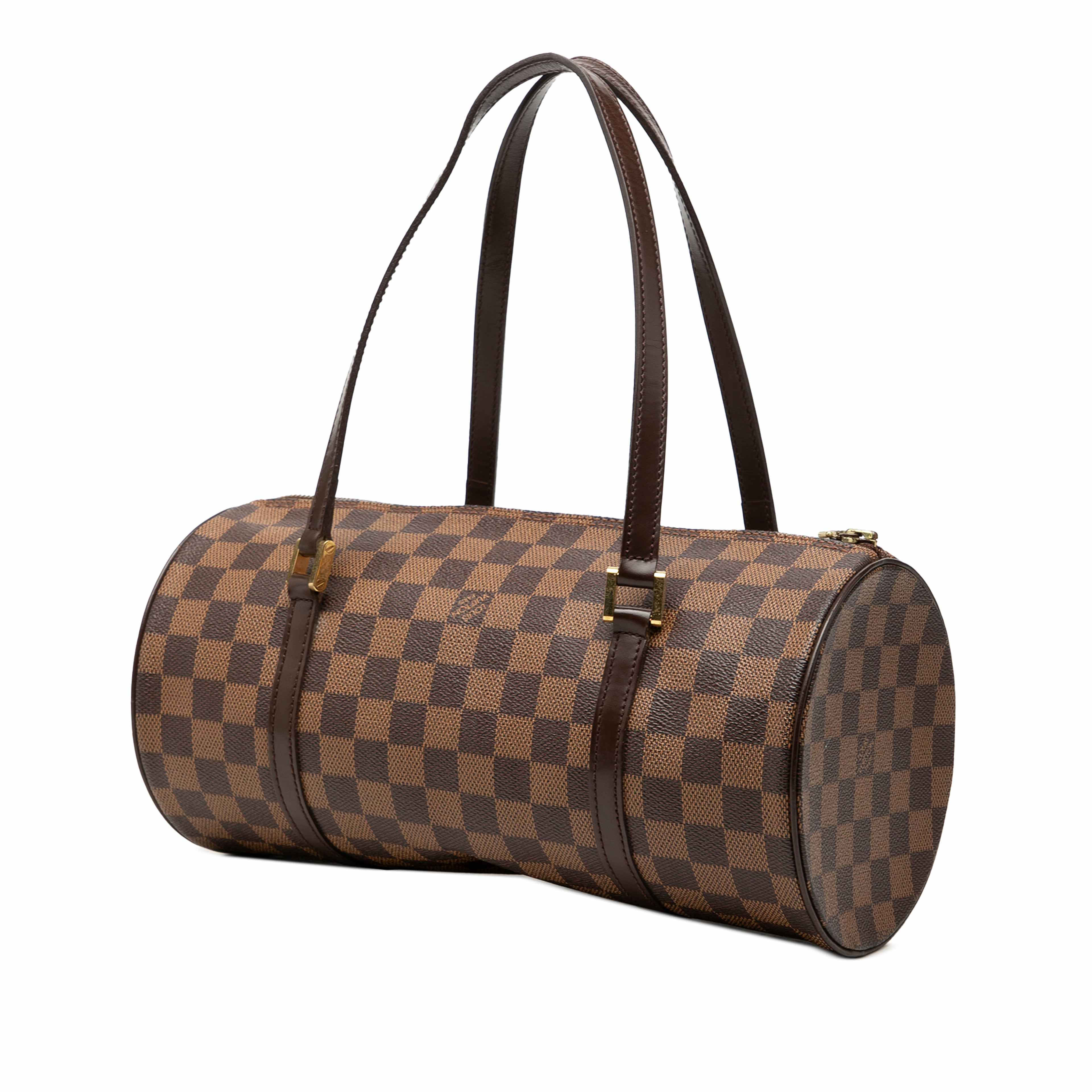 Louis Vuitton Damier Ebene Papillon 30, från Luxclusif, i färgen brun. Klicka för att öppna bilden i stort format