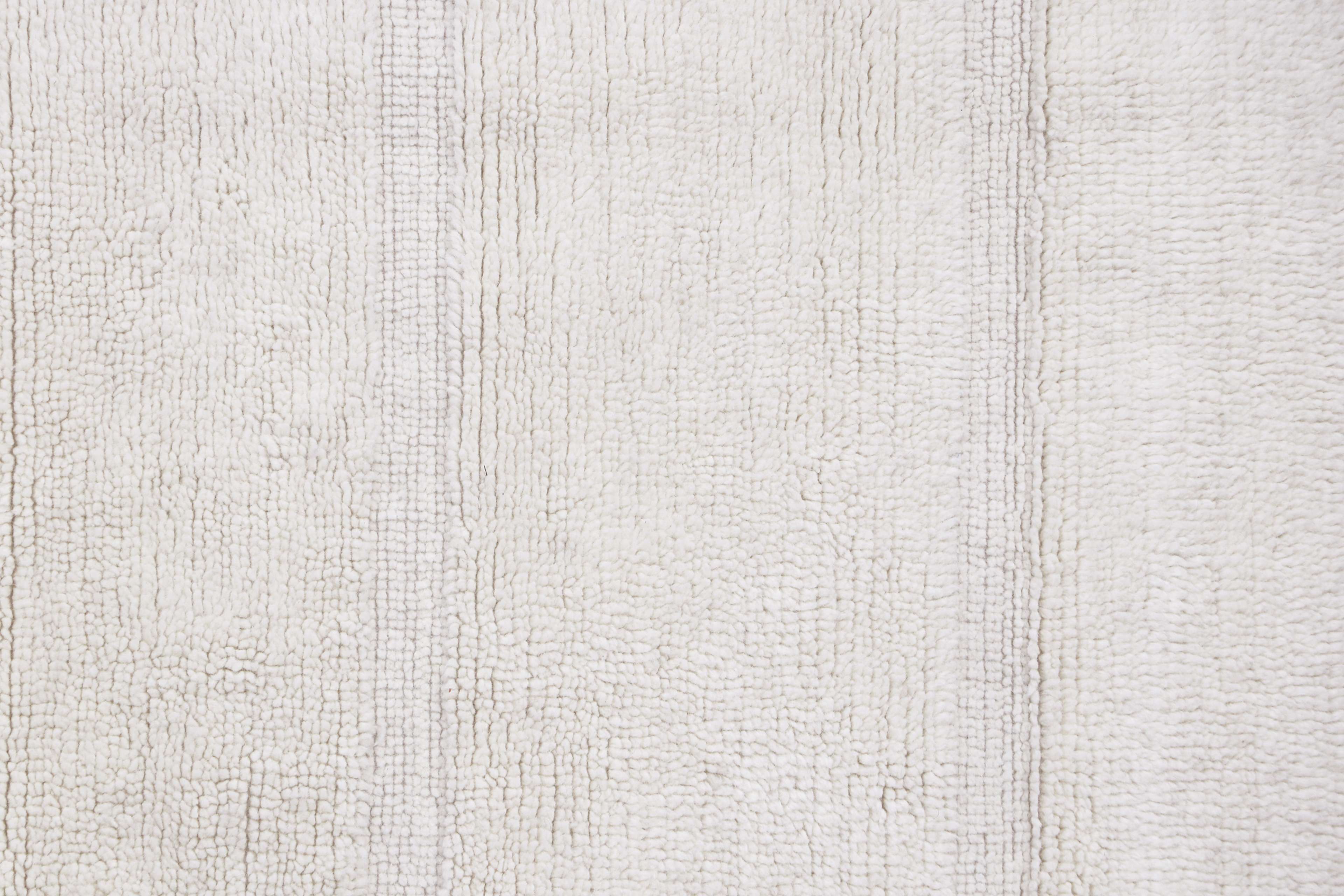 Tvättbar Ullmatta Woolable Steppe White S