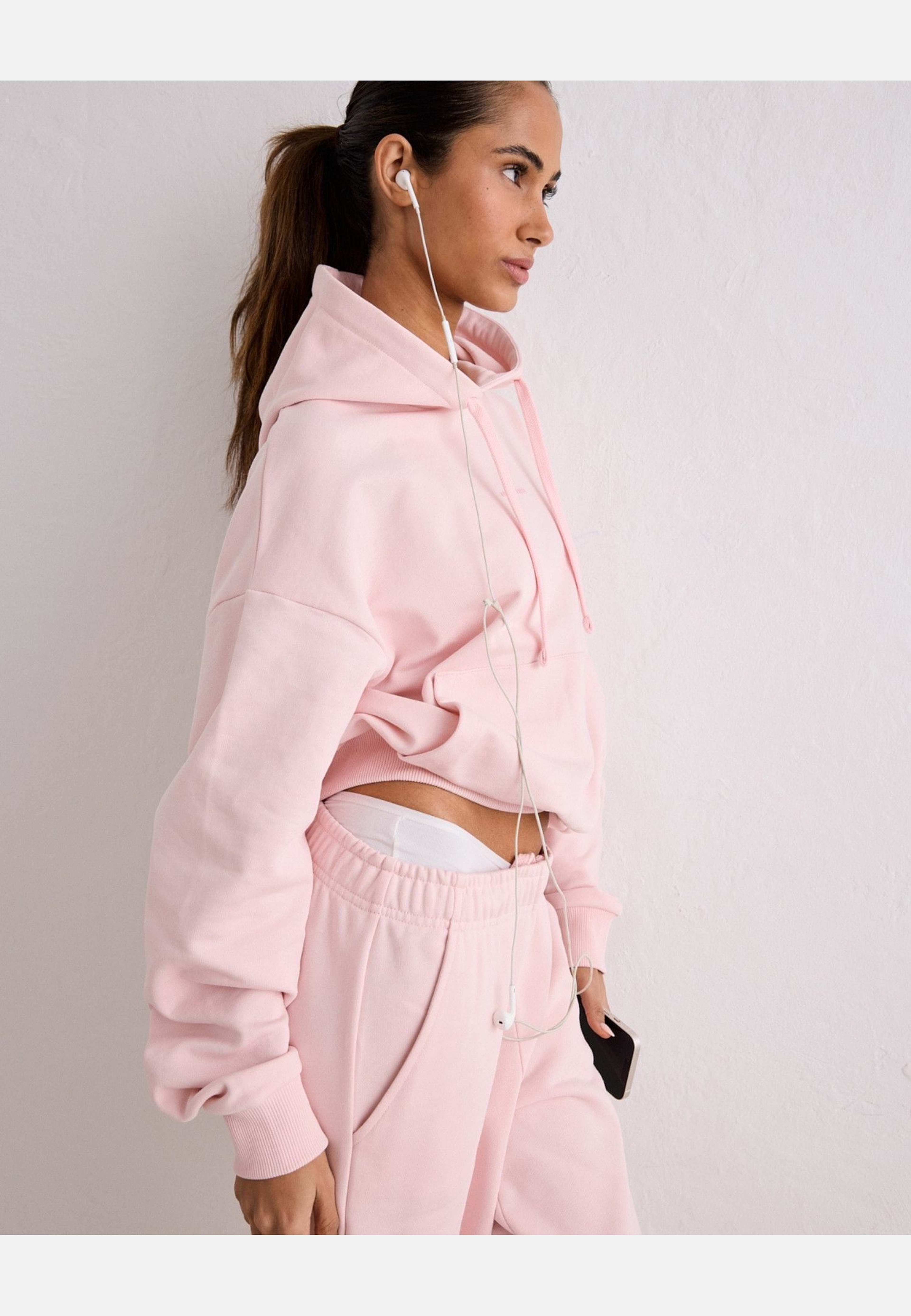 Apparel Chunky Terry Hood, från aim'n, i färgen ballerina. Klicka för att öppna bilden i stort format