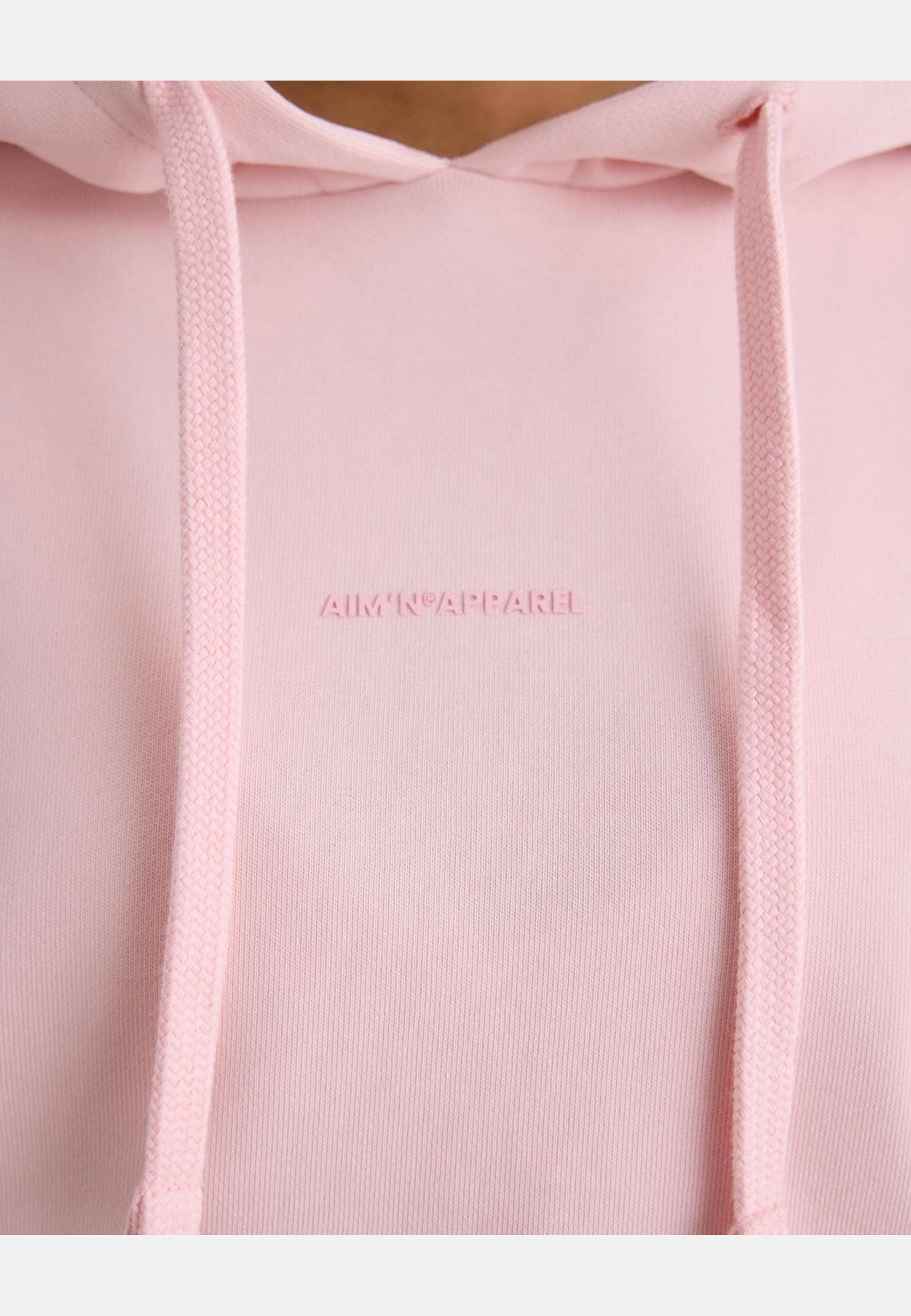 Apparel Chunky Terry Hood, från aim'n, i färgen ballerina. Klicka för att öppna bilden i stort format