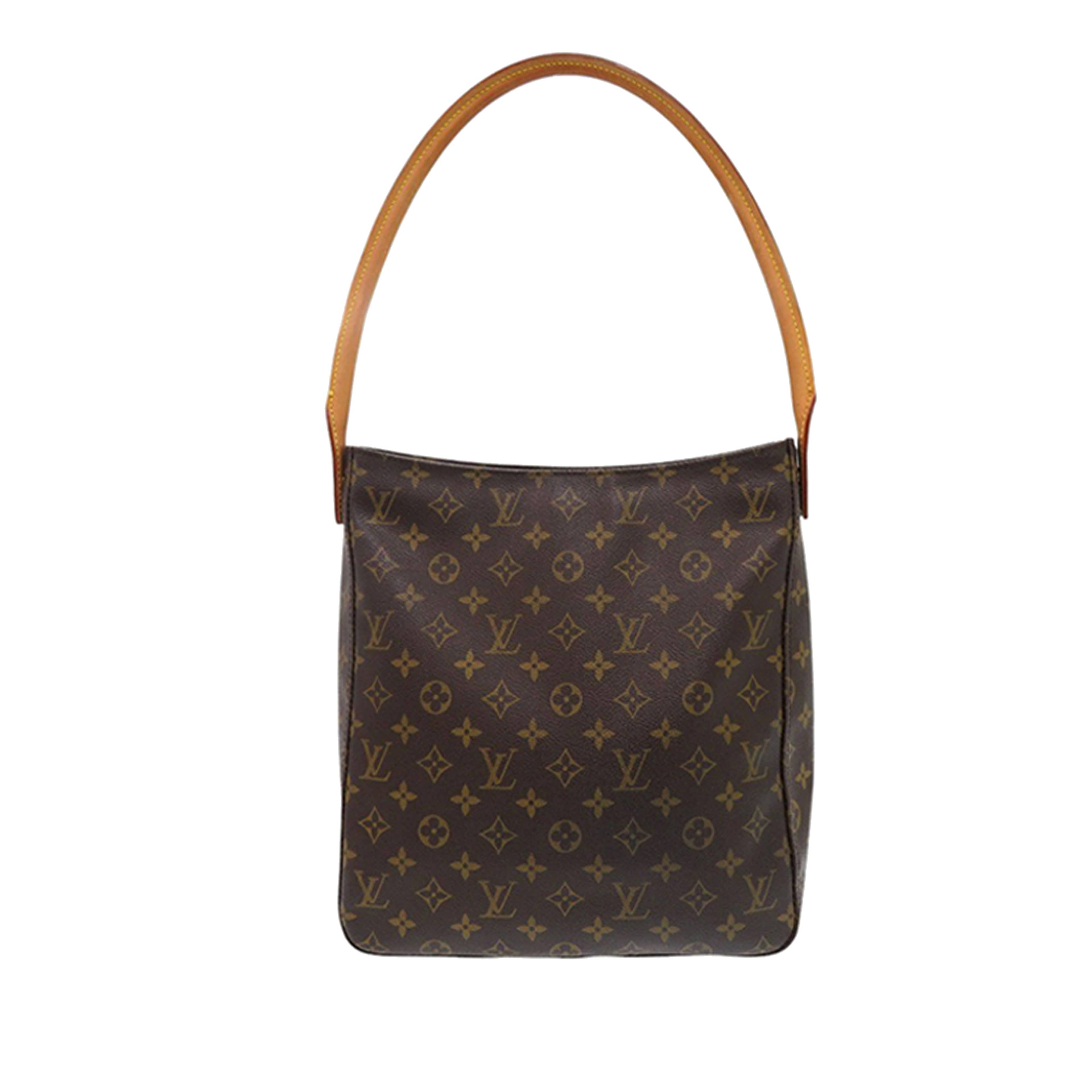 Louis Vuitton Monogram Looping Gm, från Luxclusif, i färgen brun. Klicka för att öppna bilden i stort format