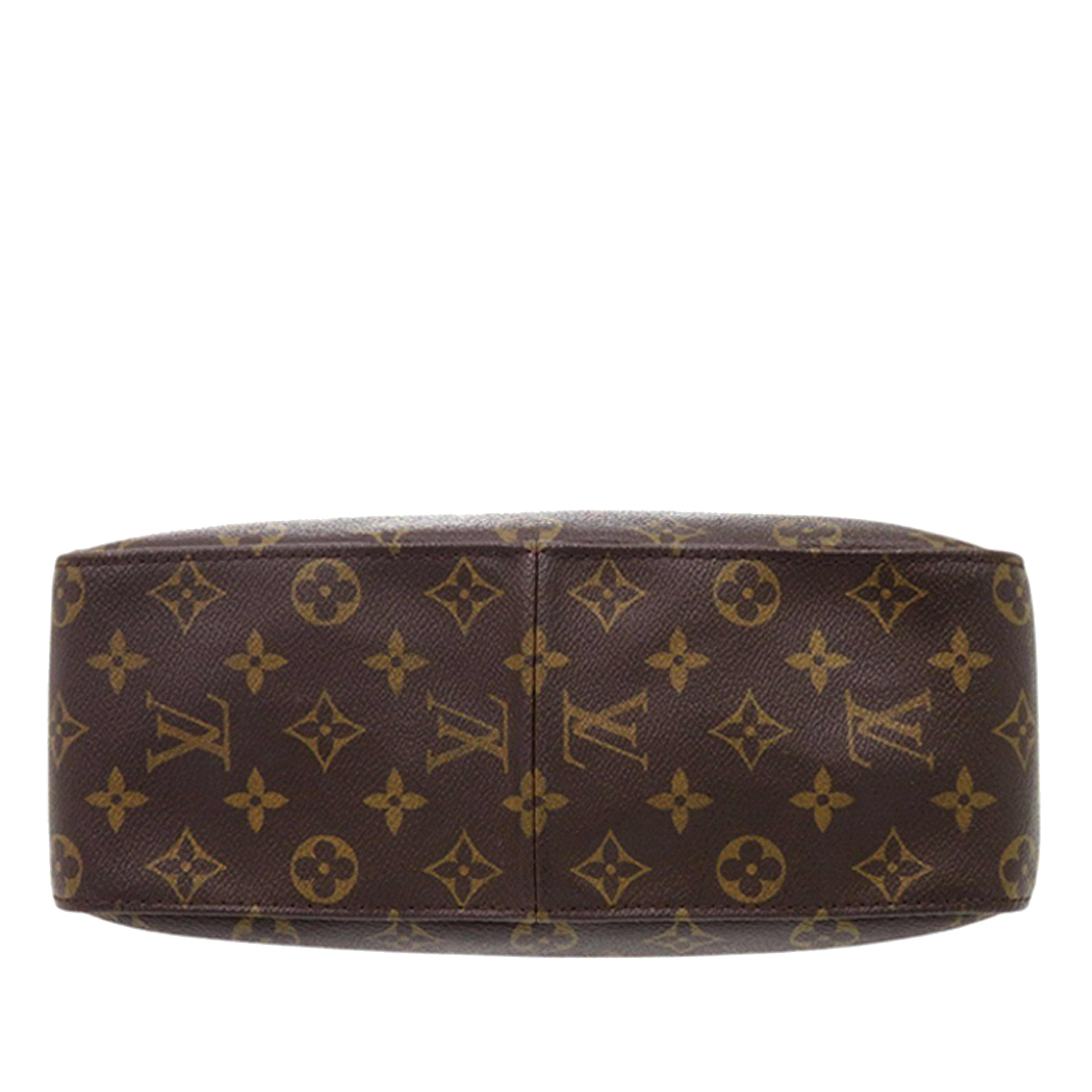 Louis Vuitton Monogram Looping Gm, från Luxclusif, i färgen brown. Klicka för att öppna bilden i stort format