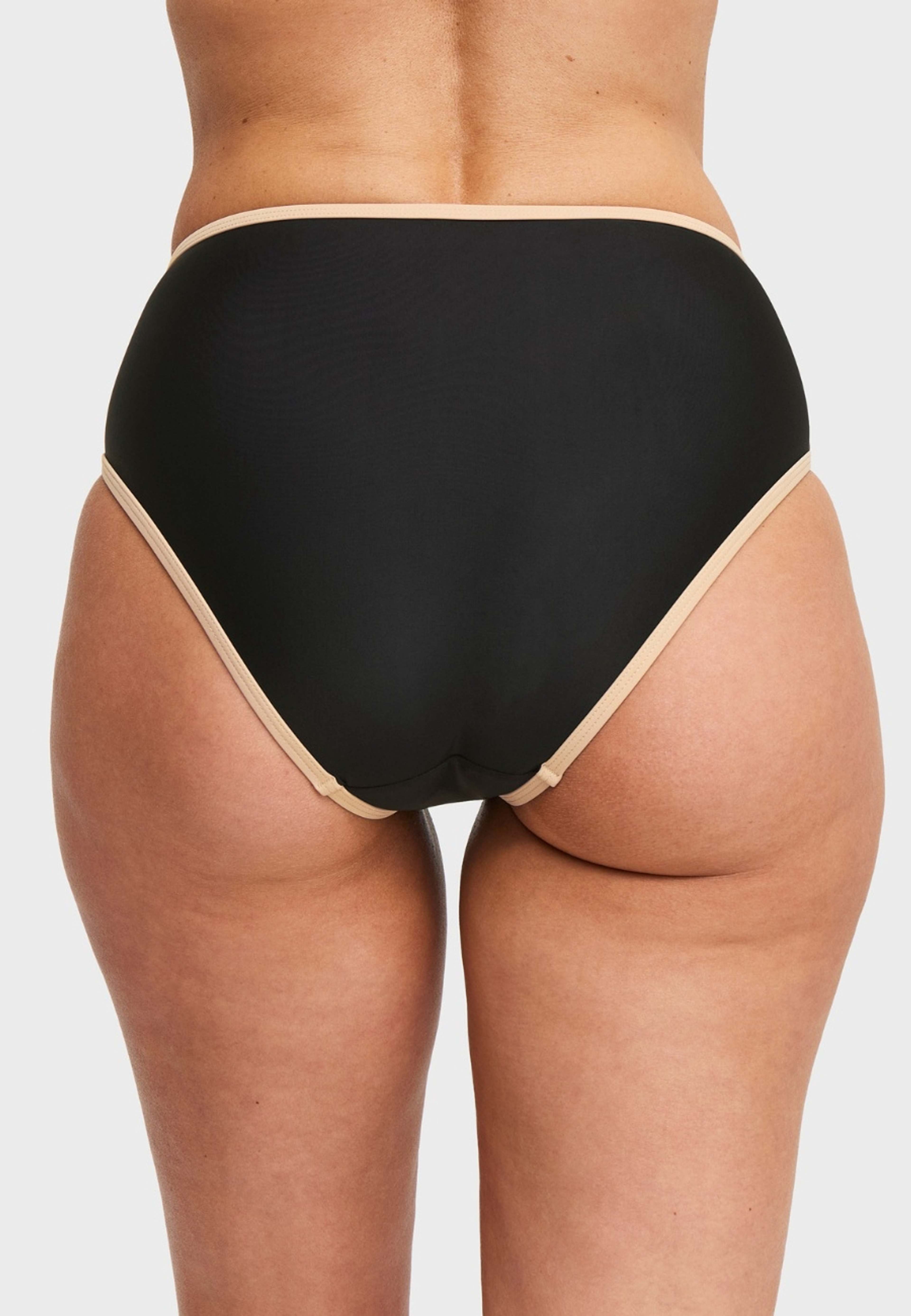 Cuba Bikinitrosa, från Swegmark, i färgen black/beige. Klicka för att öppna bilden i stort format