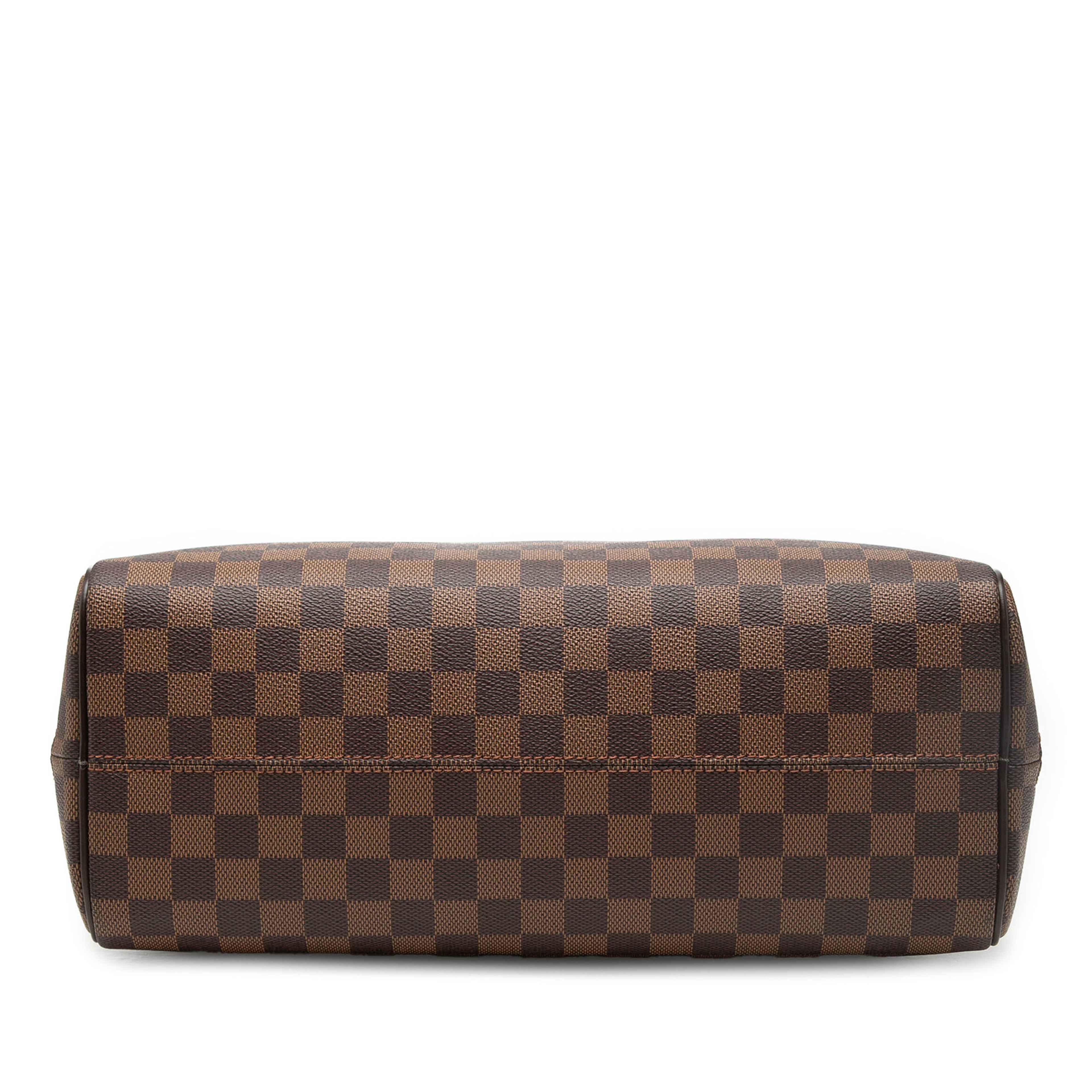 Louis Vuitton Damier Ebene Nolita, från Luxclusif, i färgen brun. Klicka för att öppna bilden i stort format