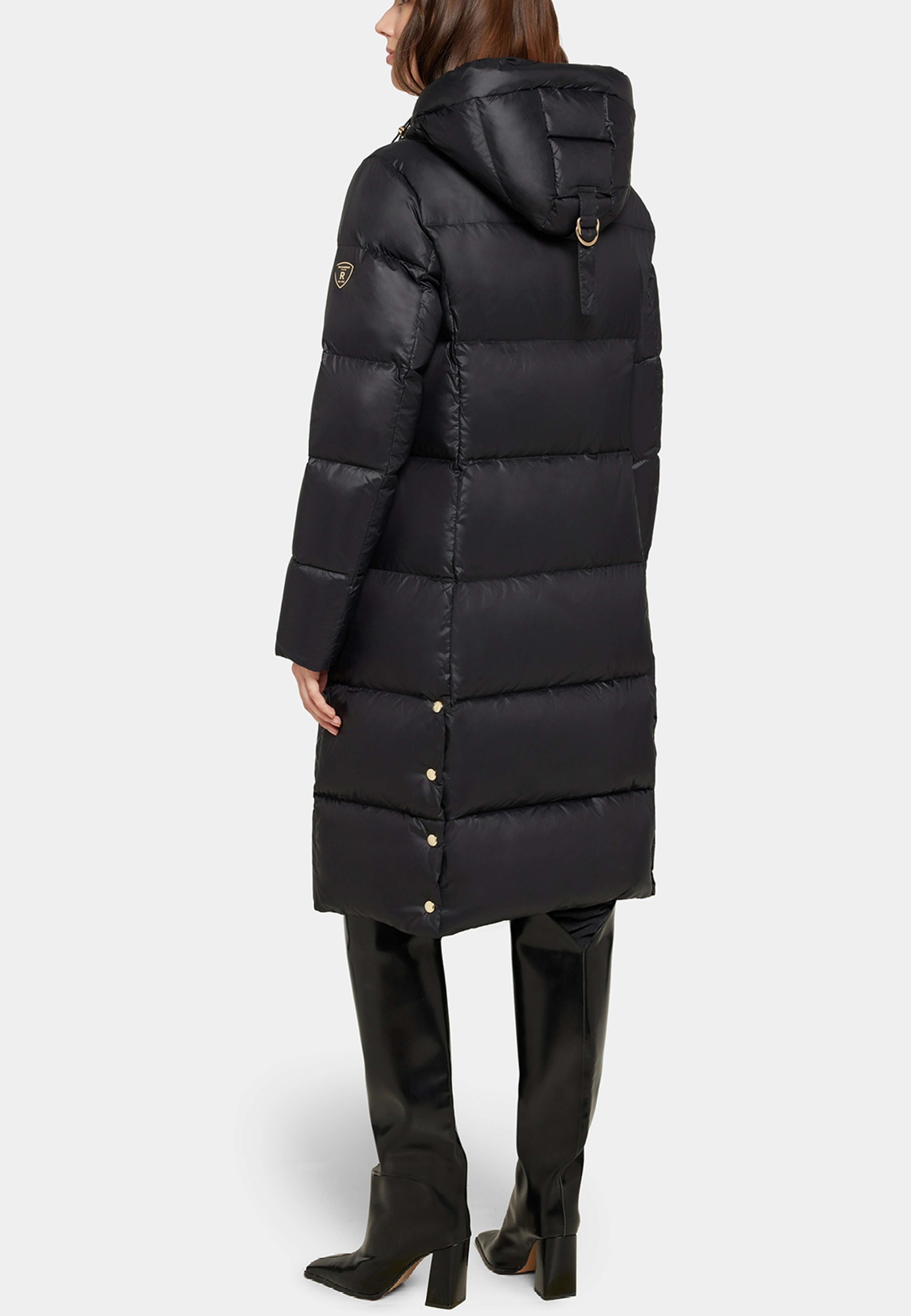 Bonnie Coat, från ROCKANDBLUE, i färgen black. Klicka för att öppna bilden i stort format