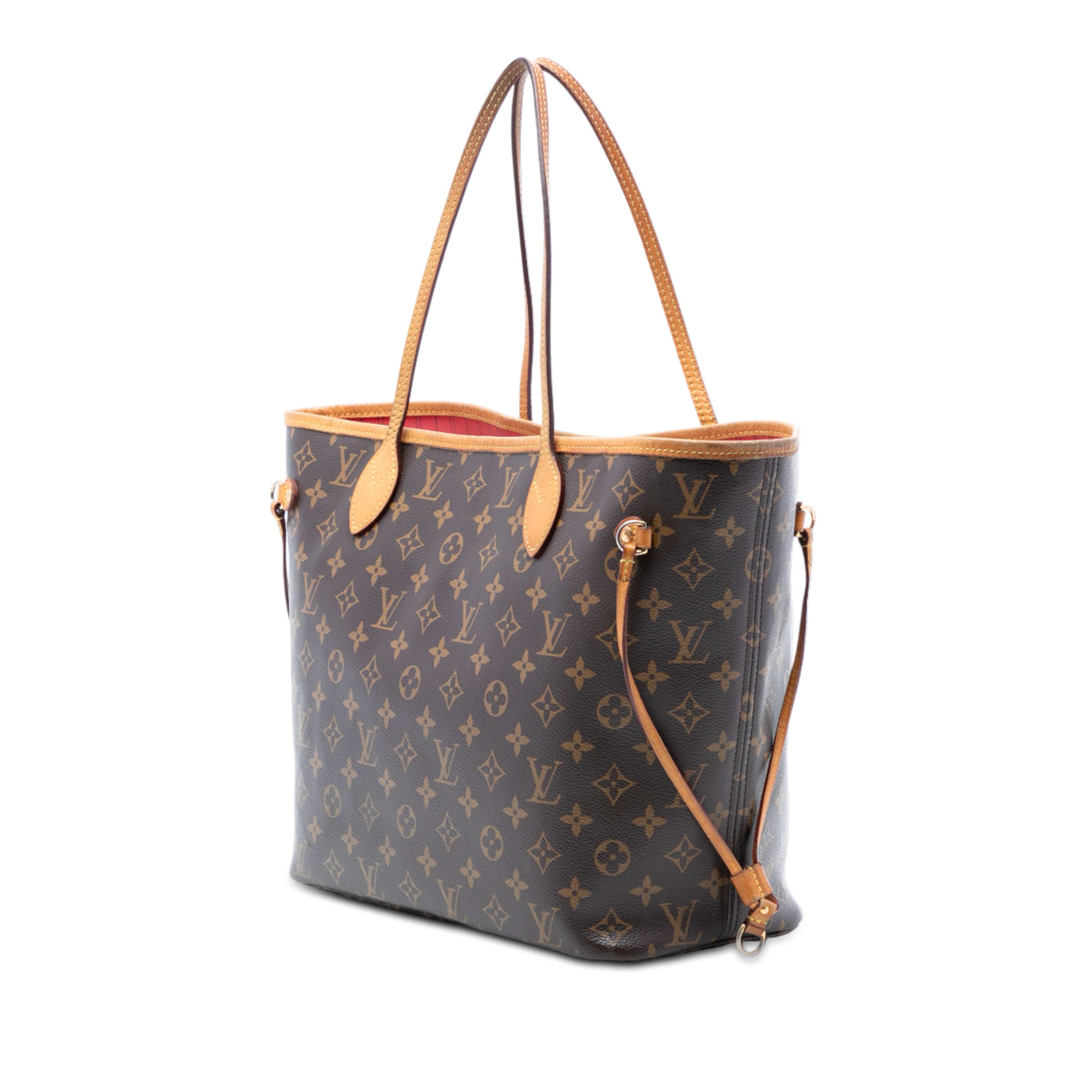 Louis Vuitton Monogram V Neverfull Mm, från Luxclusif, i färgen brown. Klicka för att öppna bilden i stort format