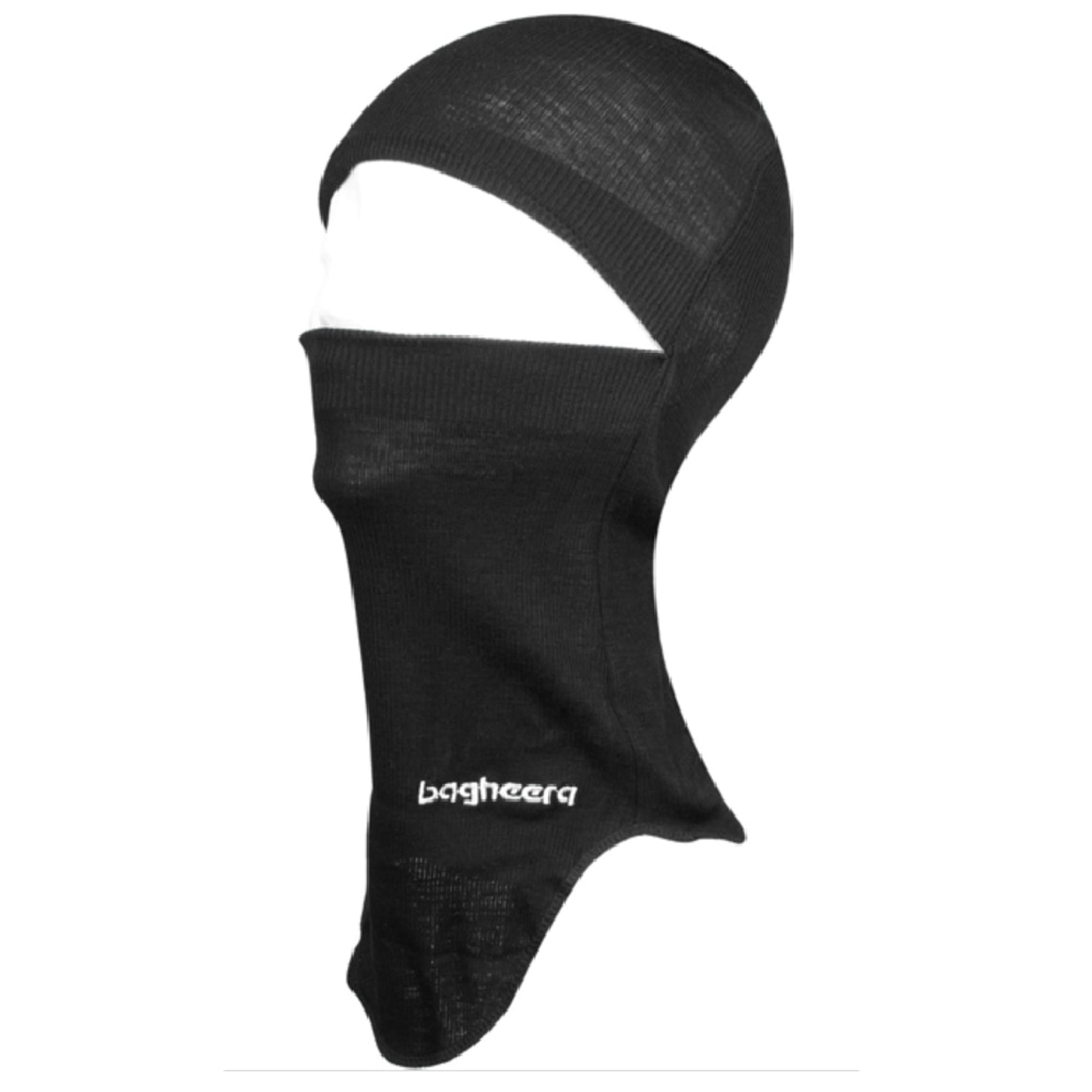 Merino Balaclava Jr Black