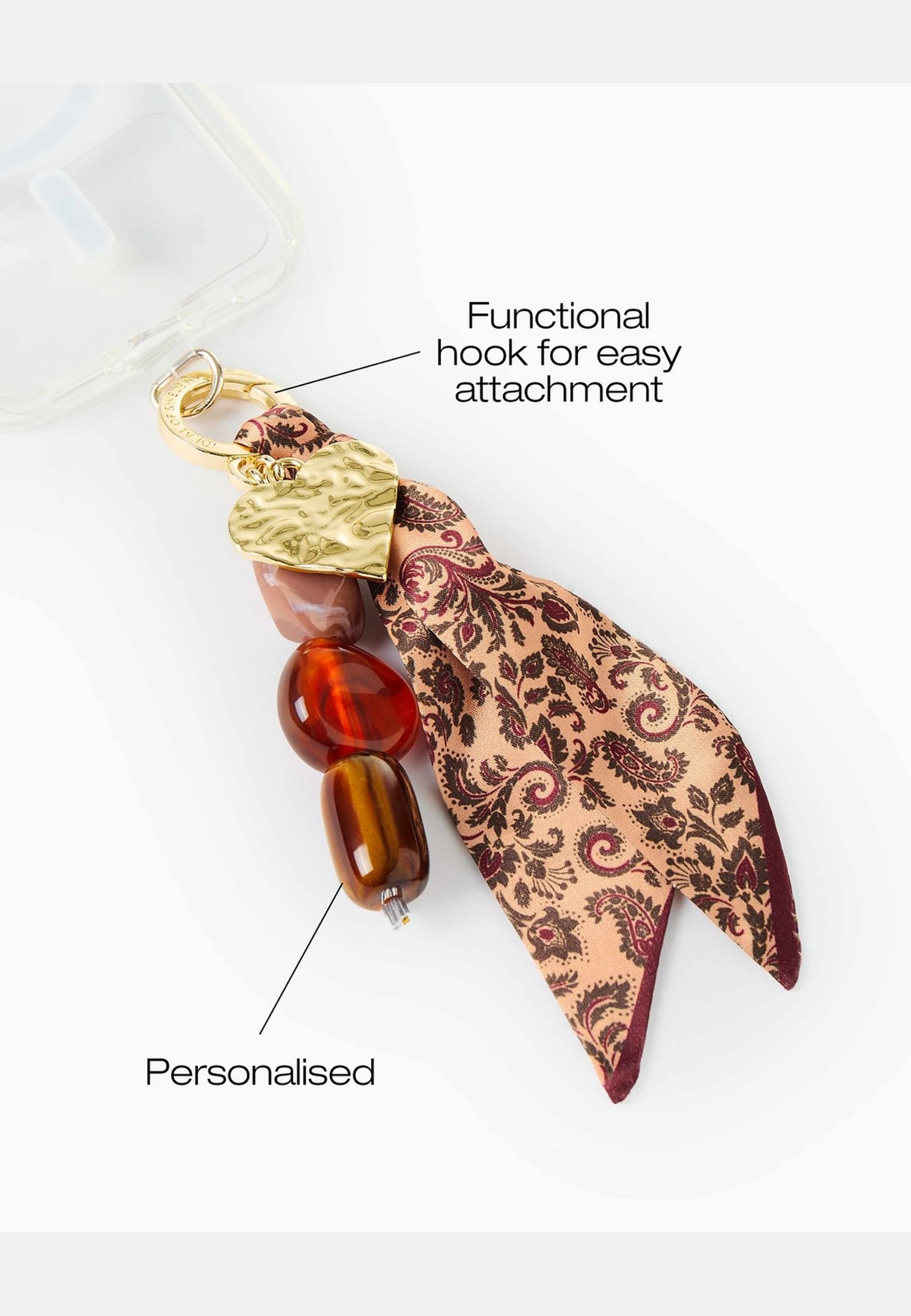 Bag Charm, från Ideal Of Sweden, i färgen multi. Klicka för att öppna bilden i stort format