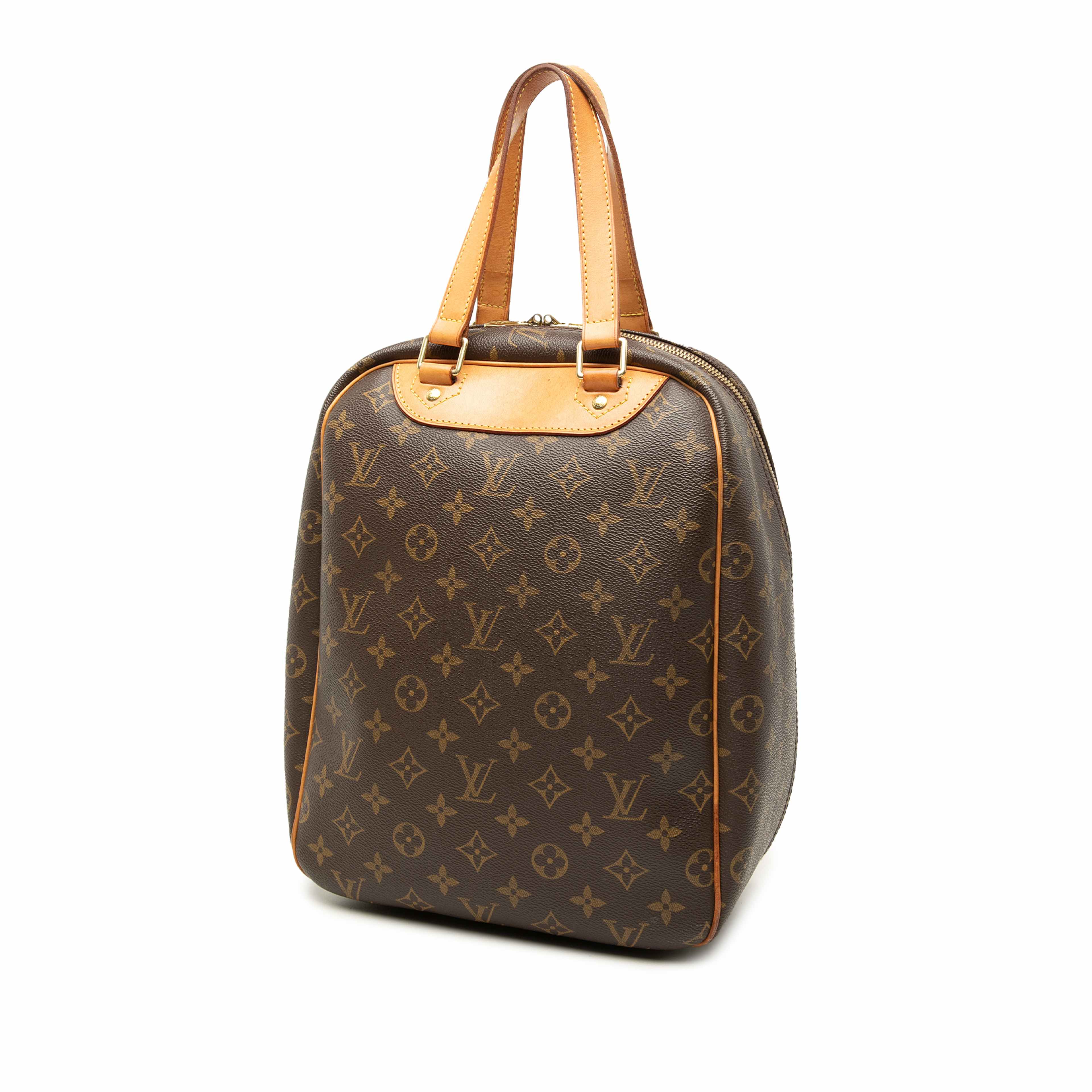 Louis Vuitton Monogram Excursion, från Luxclusif, i färgen brun. Klicka för att öppna bilden i stort format