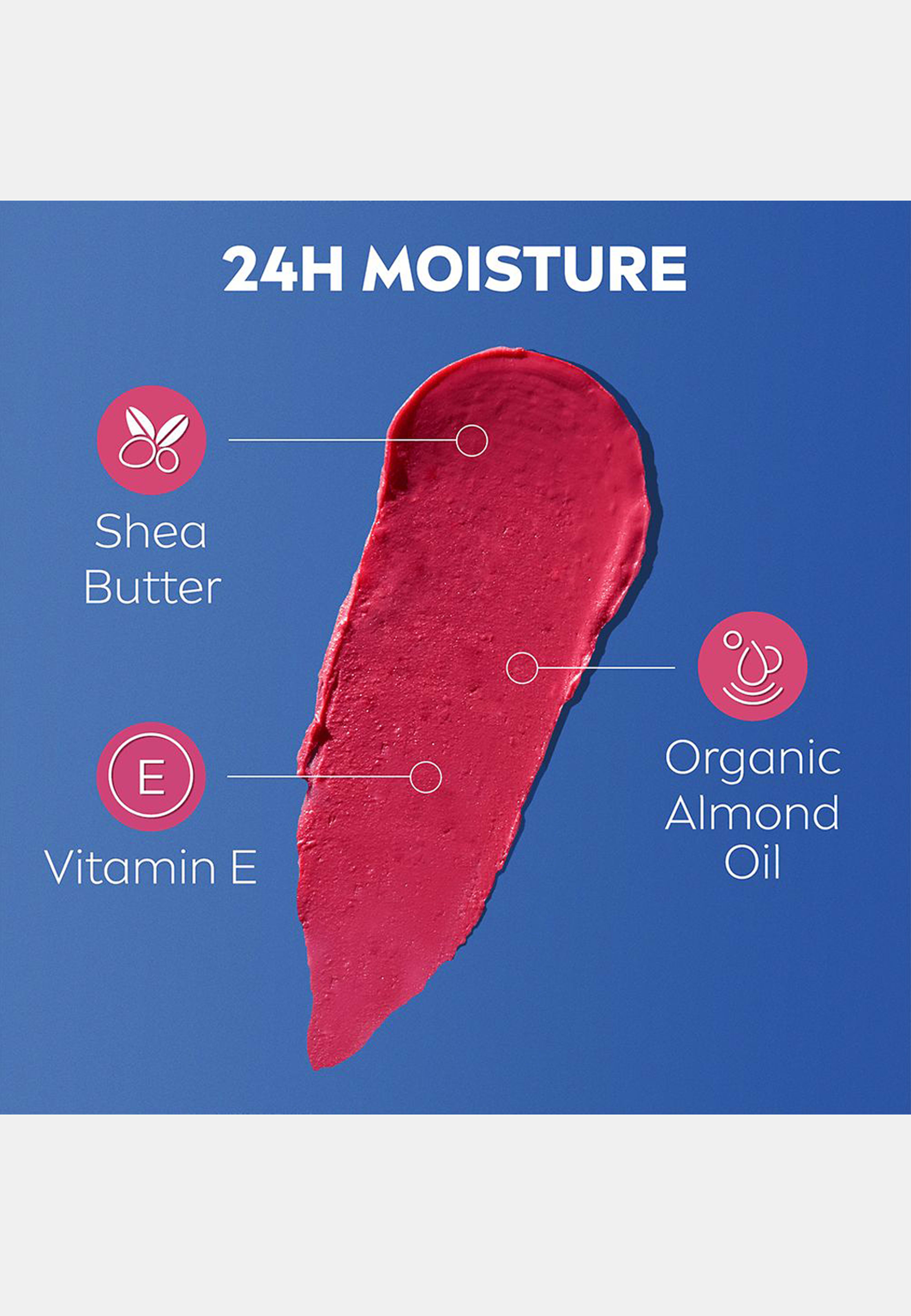 Läppbalsam Caring Beauty Pink 4,8 g Labello