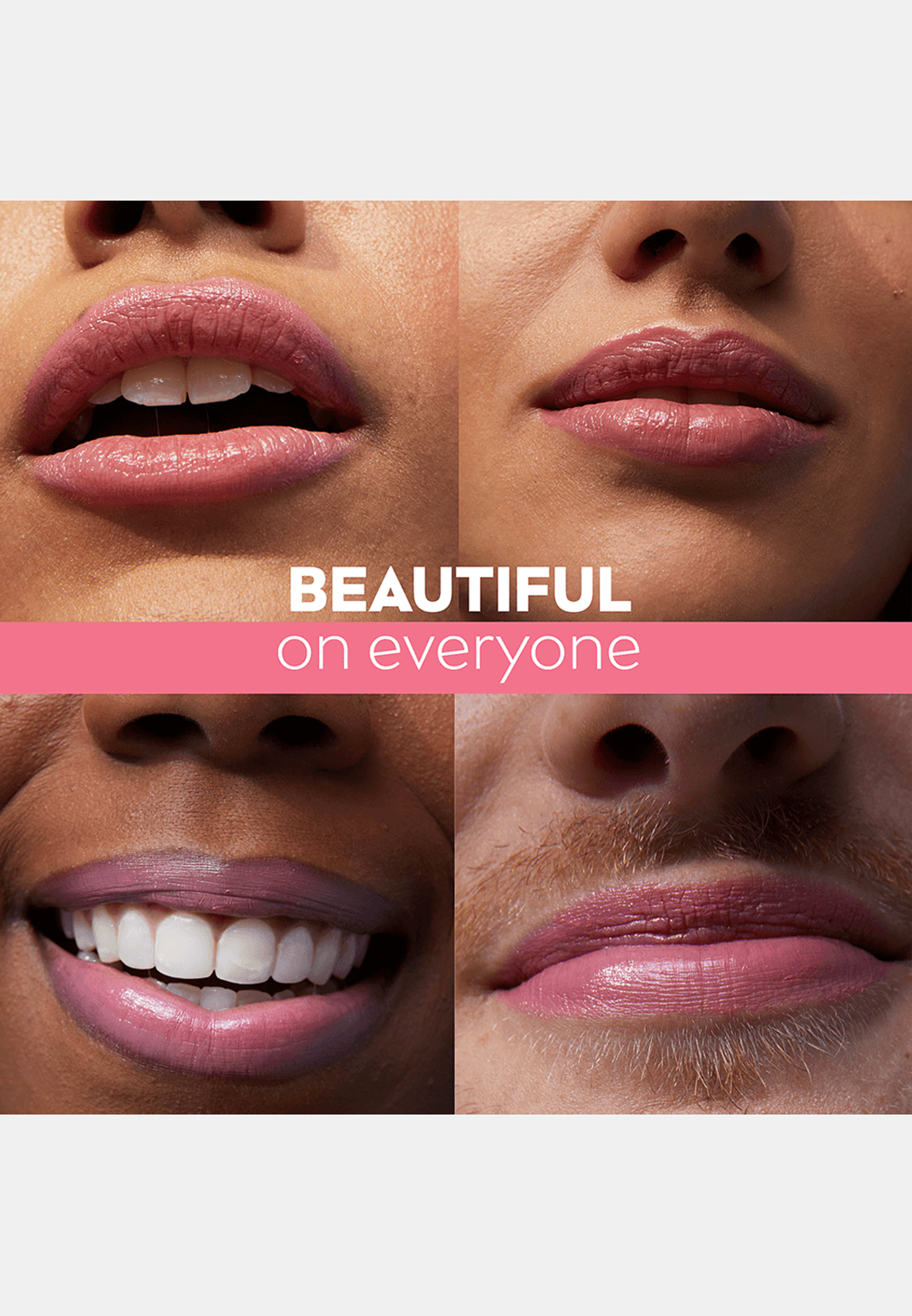 Läppbalsam Caring Beauty Rose-Nude 4,8 g Labello