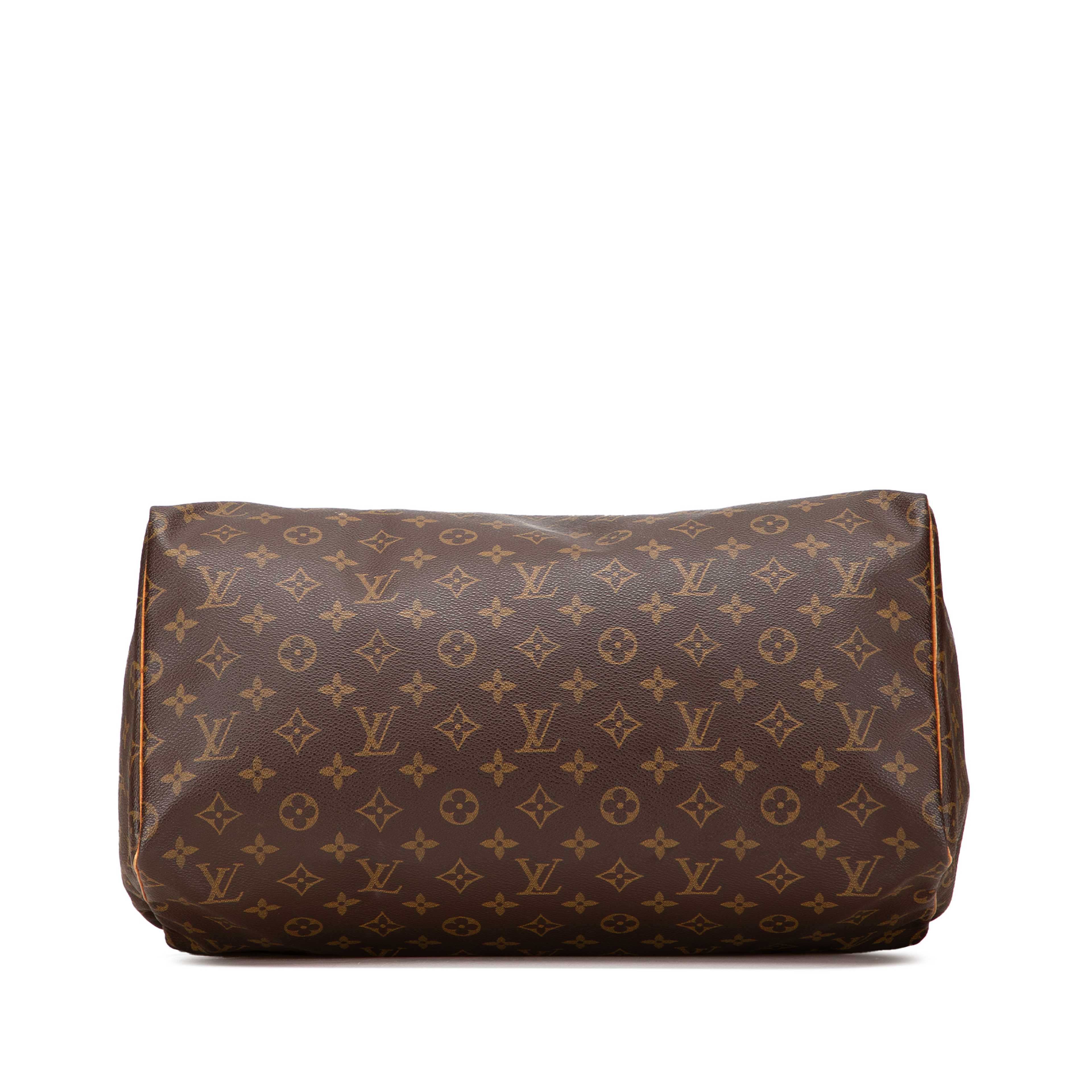 Louis Vuitton Monogram Speedy 40, från Luxclusif, i färgen brown. Klicka för att öppna bilden i stort format