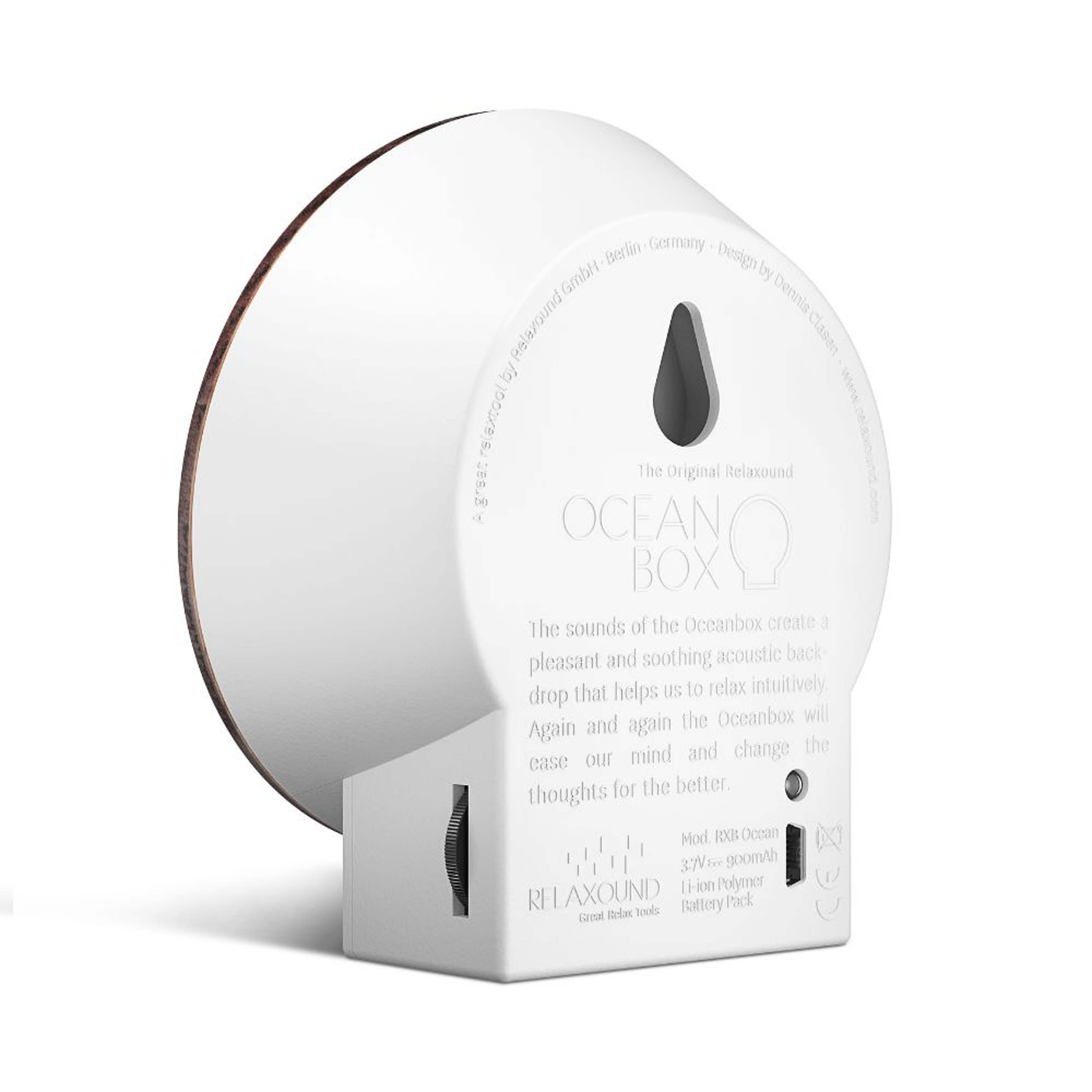 Oceanbox Speldosa Havsljud Oak