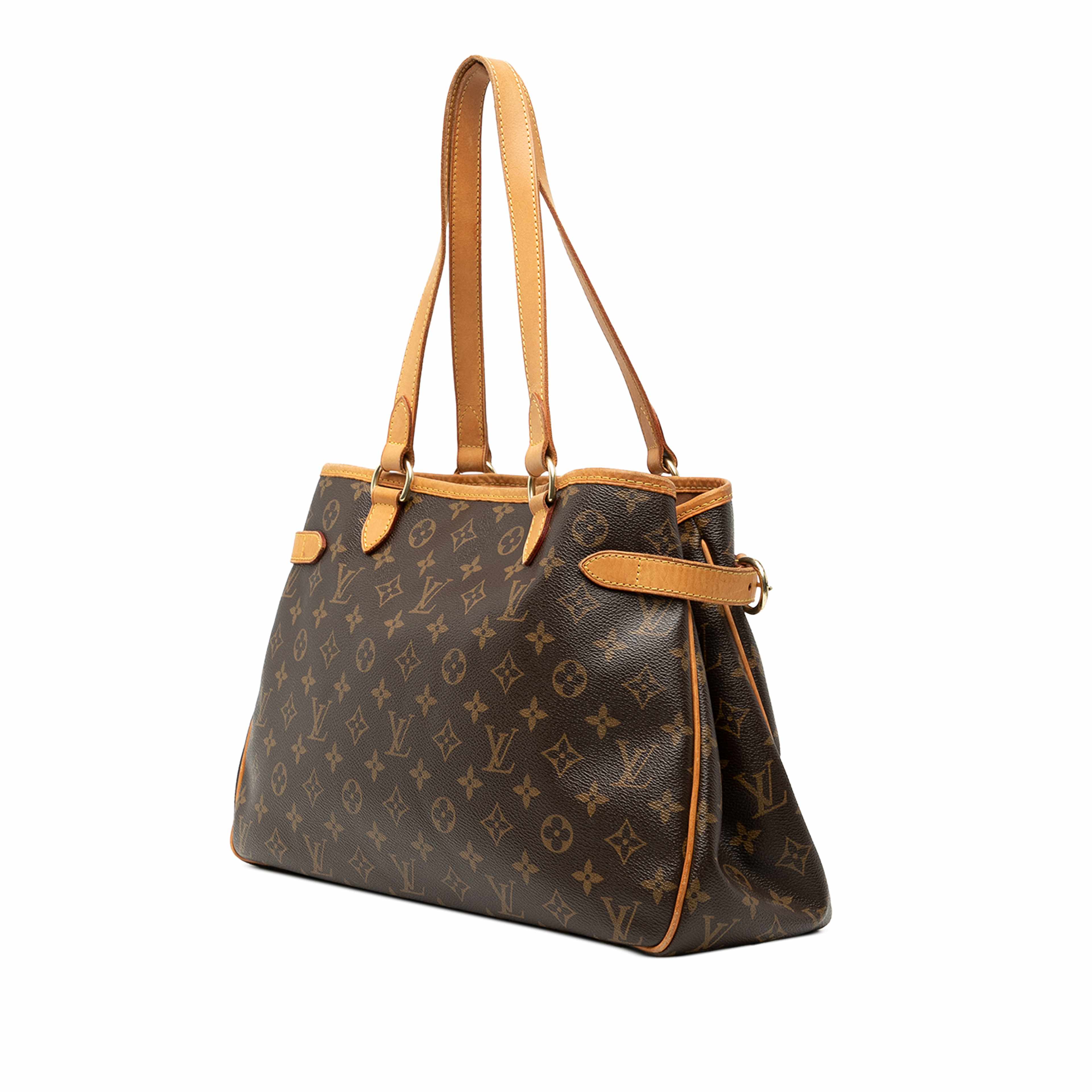 Louis Vuitton Monogram Batignolles Horizontal, från Luxclusif, i färgen brun. Klicka för att öppna bilden i stort format