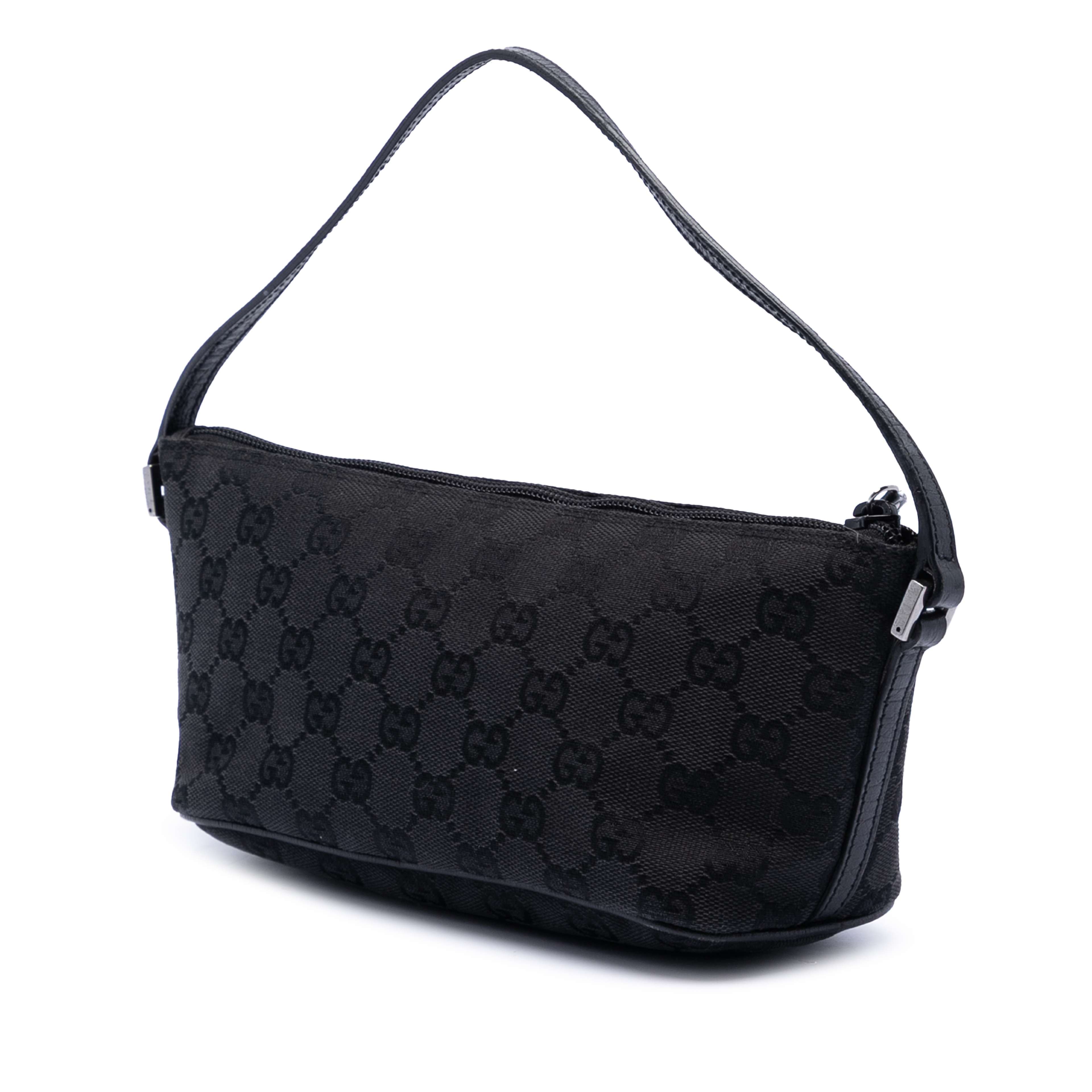 Gucci Gg Canvas Boat, från Luxclusif, i färgen black. Klicka för att öppna bilden i stort format