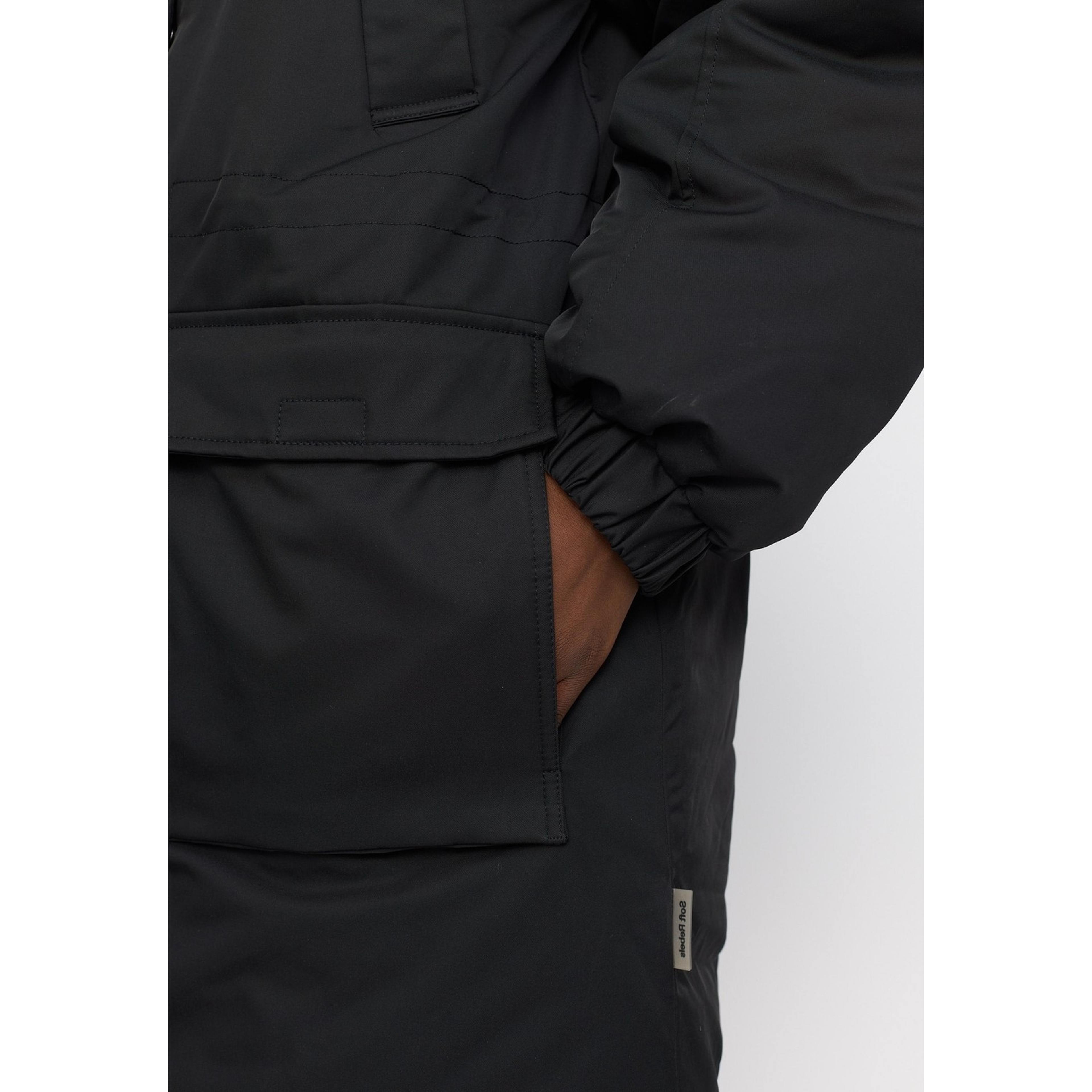 Sramayah Parka Coat - Black