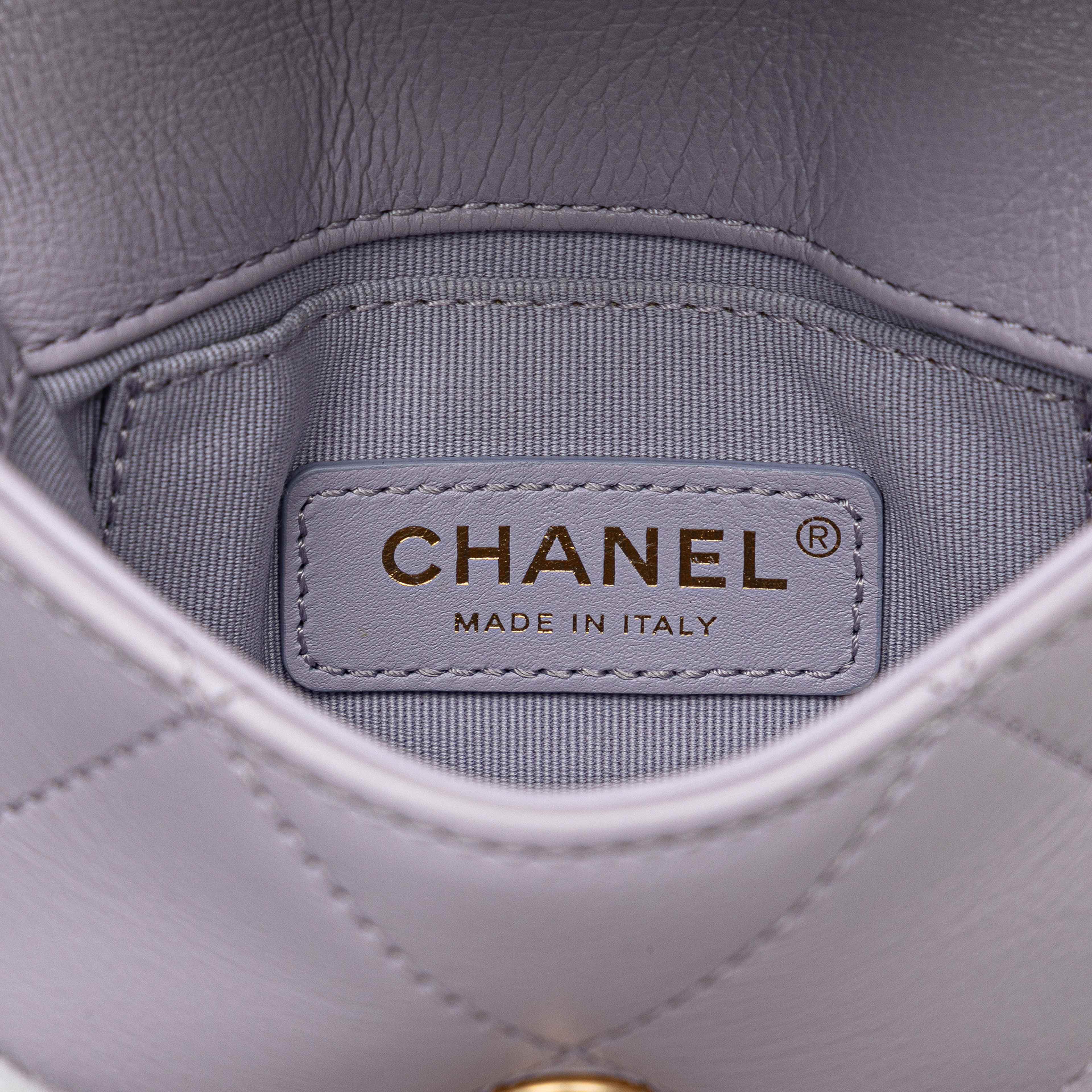 Chanel Mini Quilted Calfskin Framing Chain Flap