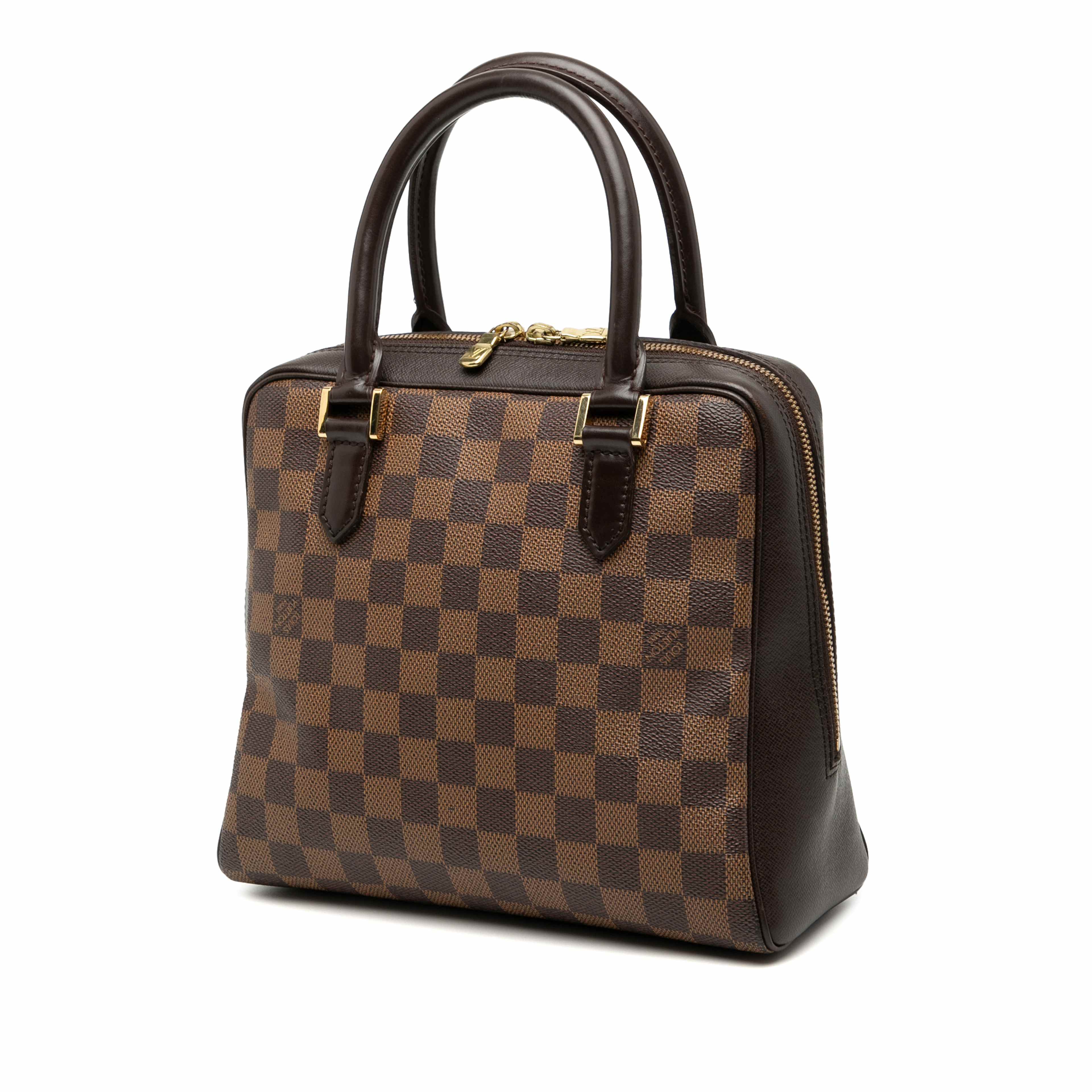 Louis Vuitton Damier Ebene Brera, från Luxclusif, i färgen brun. Klicka för att öppna bilden i stort format