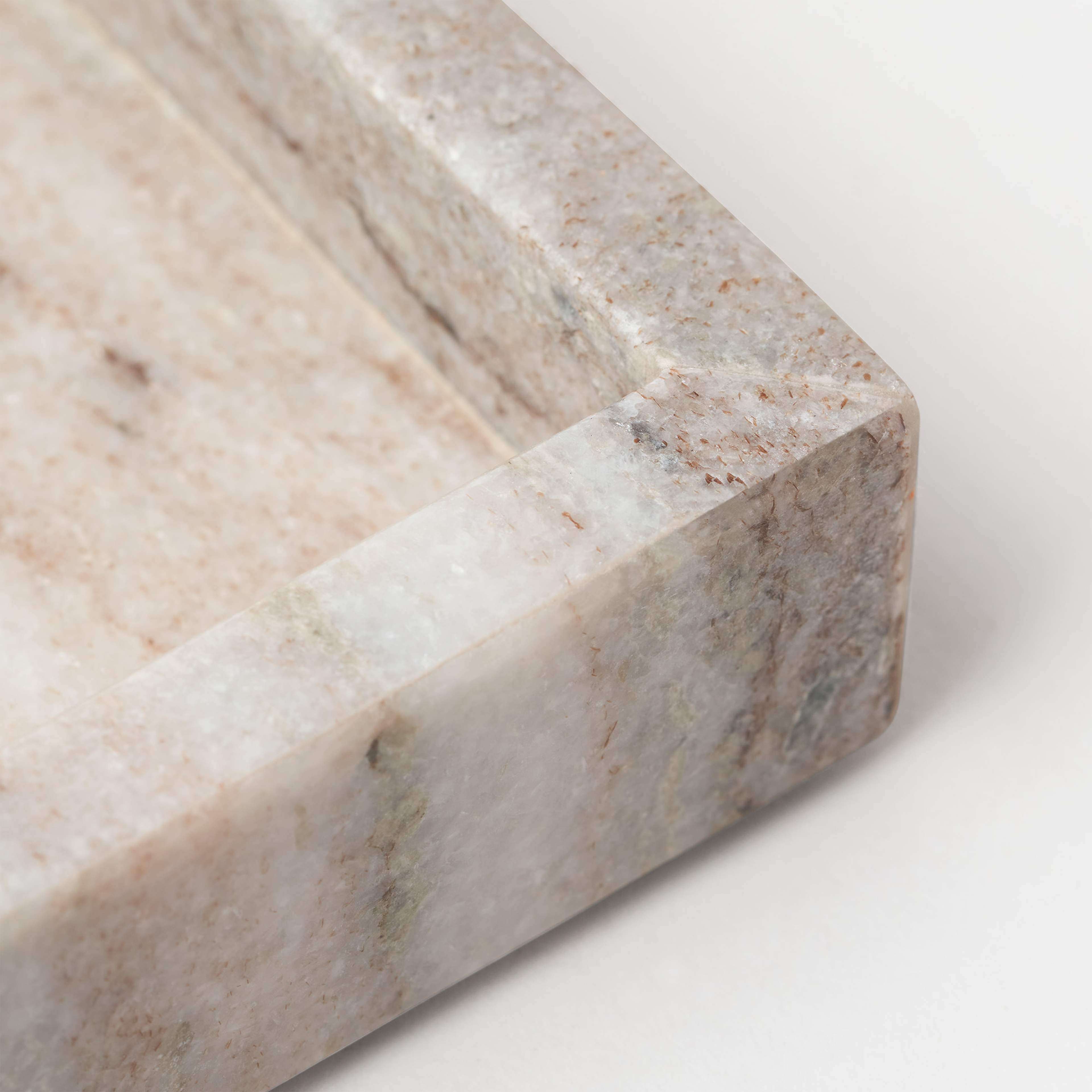 Bricka i marmor AMY 30x11 cm