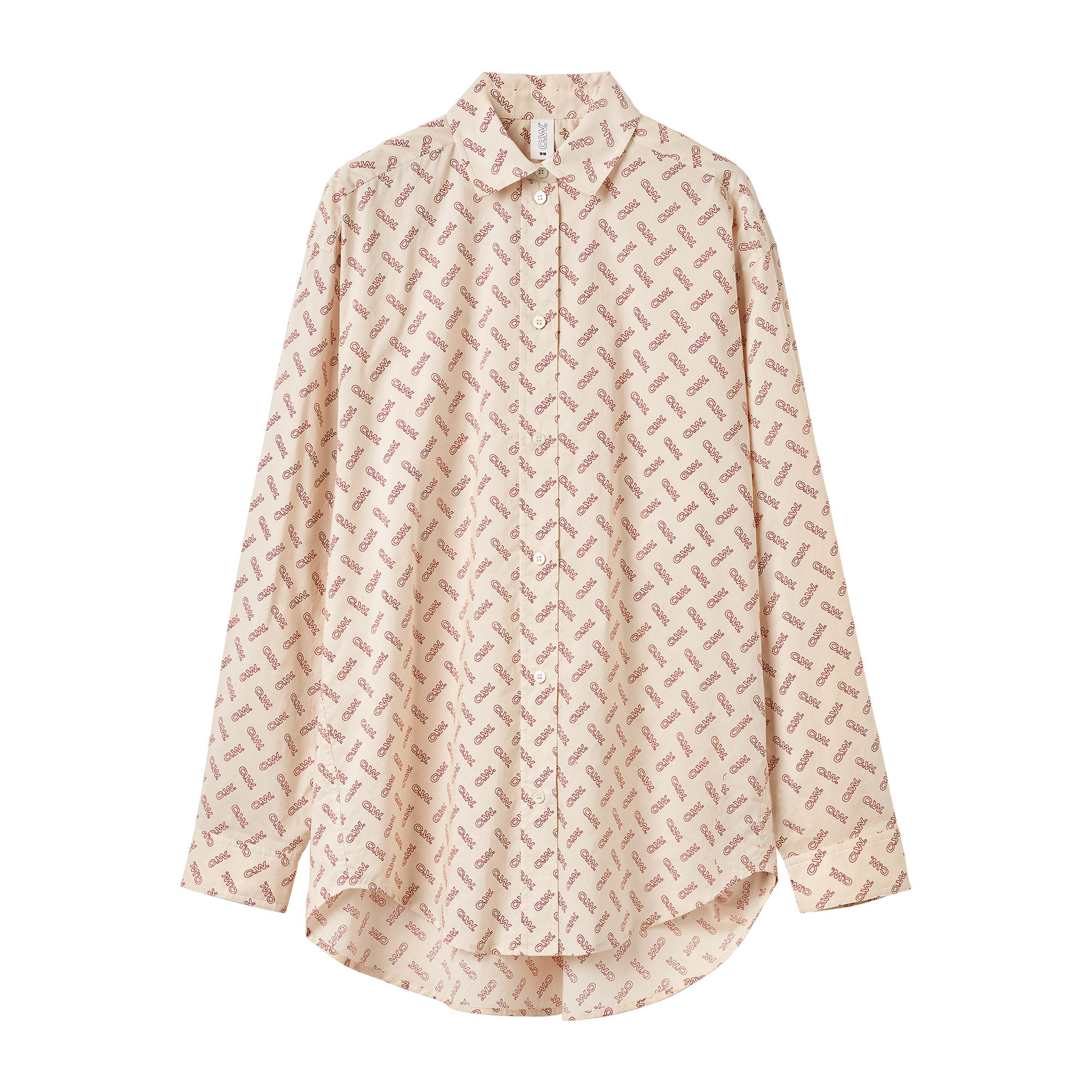 Oversize skjorta BIRKE, från Carin Wester, i färgen Logos. Klicka för att öppna bilden i stort format