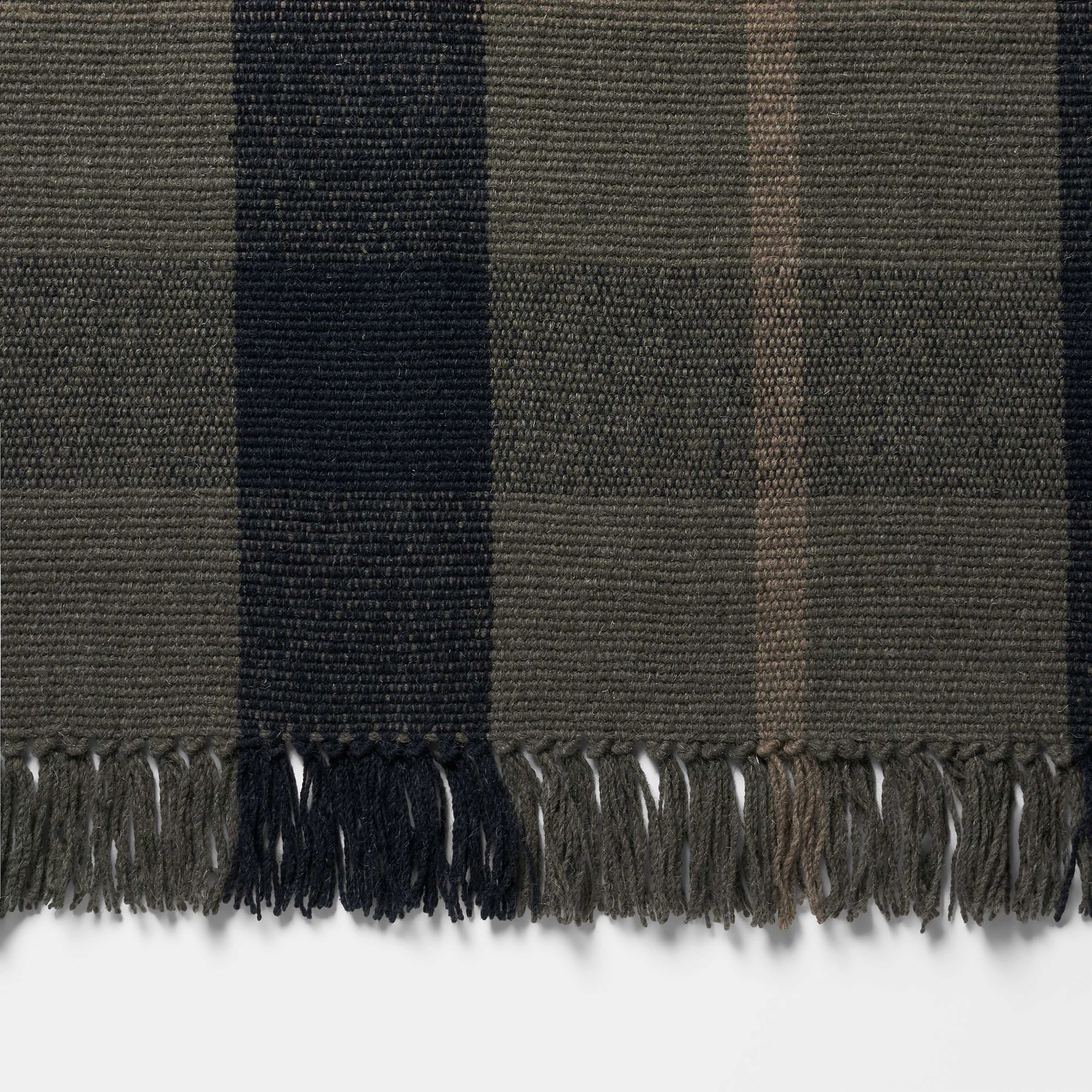 Ullmatta med asymmetrisk lugg ASKER 170x230 cm