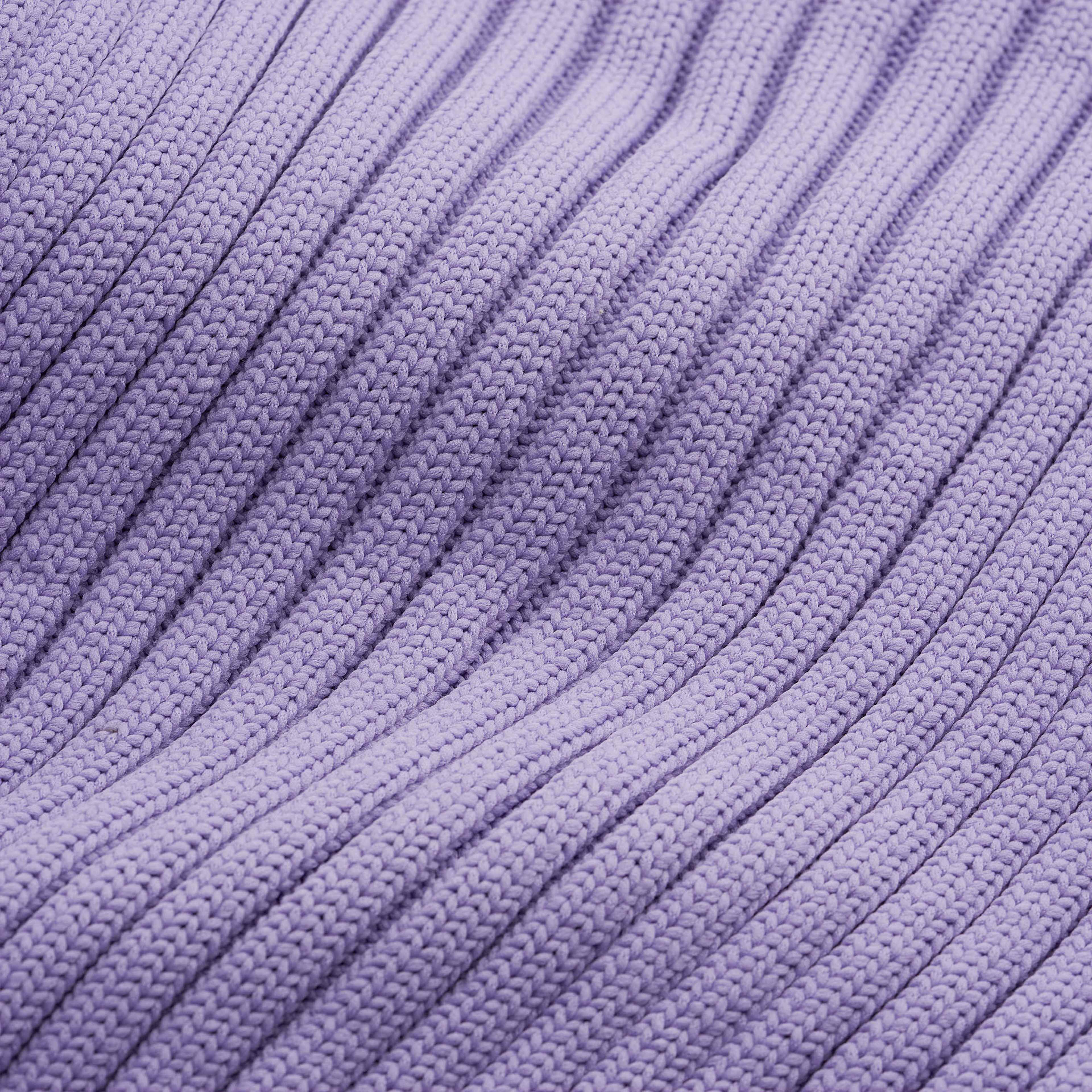 Ribbstickad jumper med hög krage HENNY, från Carin Wester, i färgen Purple. Klicka för att öppna bilden i stort format