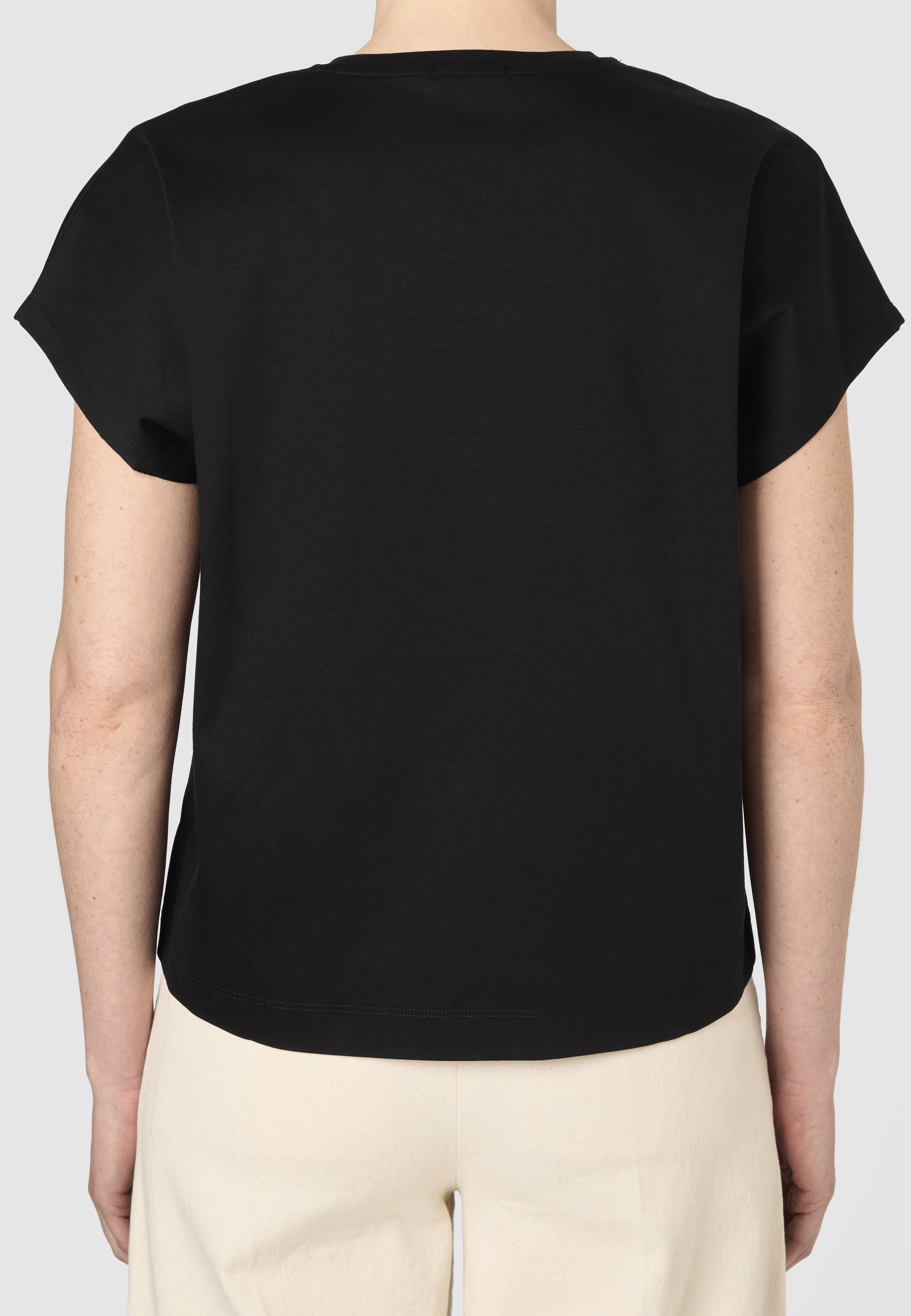 T-shirt med holkärm SORRENTO, från Wera, i färgen Black. Klicka för att öppna bilden i stort format