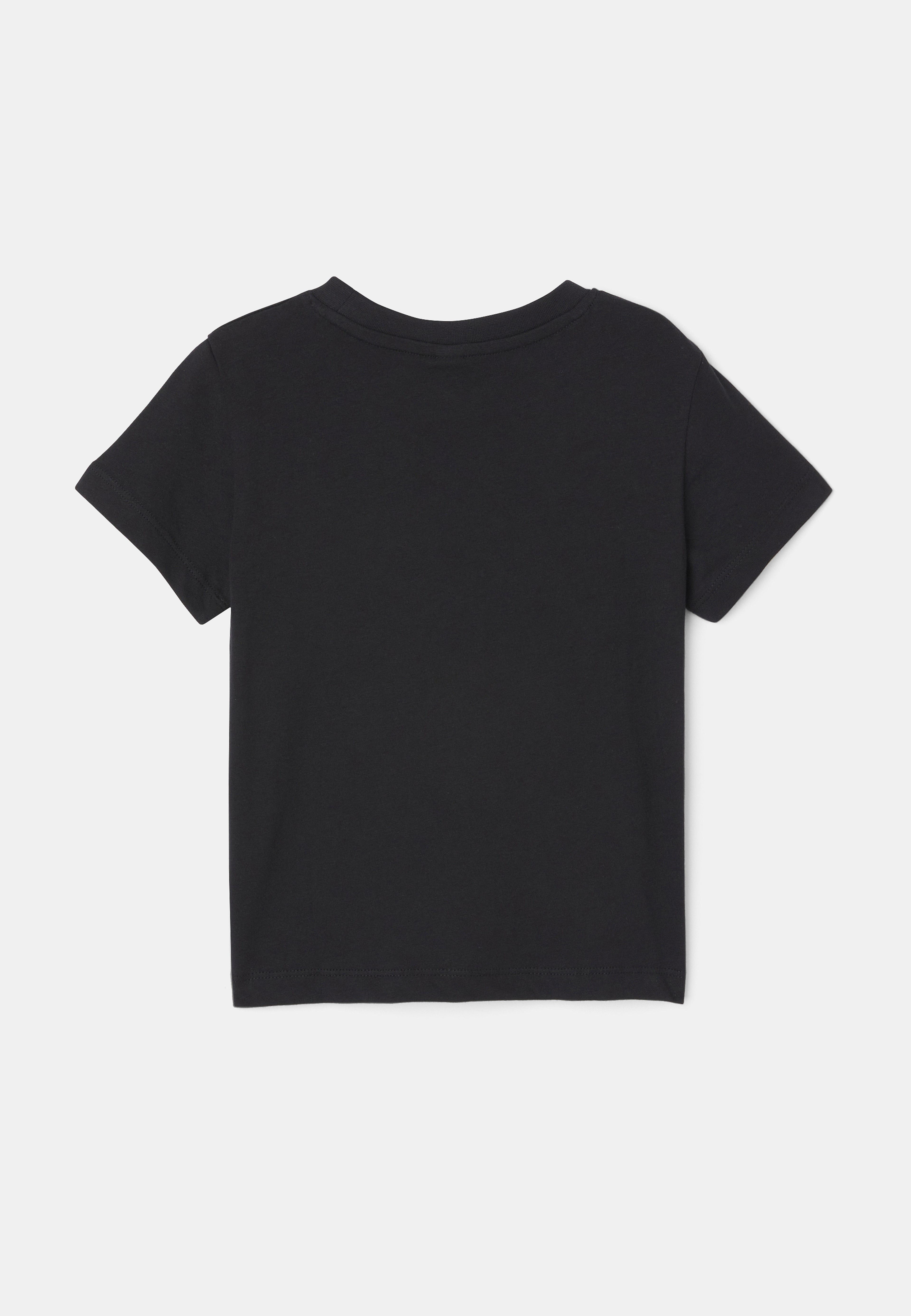 T-shirt med självlysande tryck SKELETON, från Åhléns, i färgen Real Black. Klicka för att öppna bilden i stort format