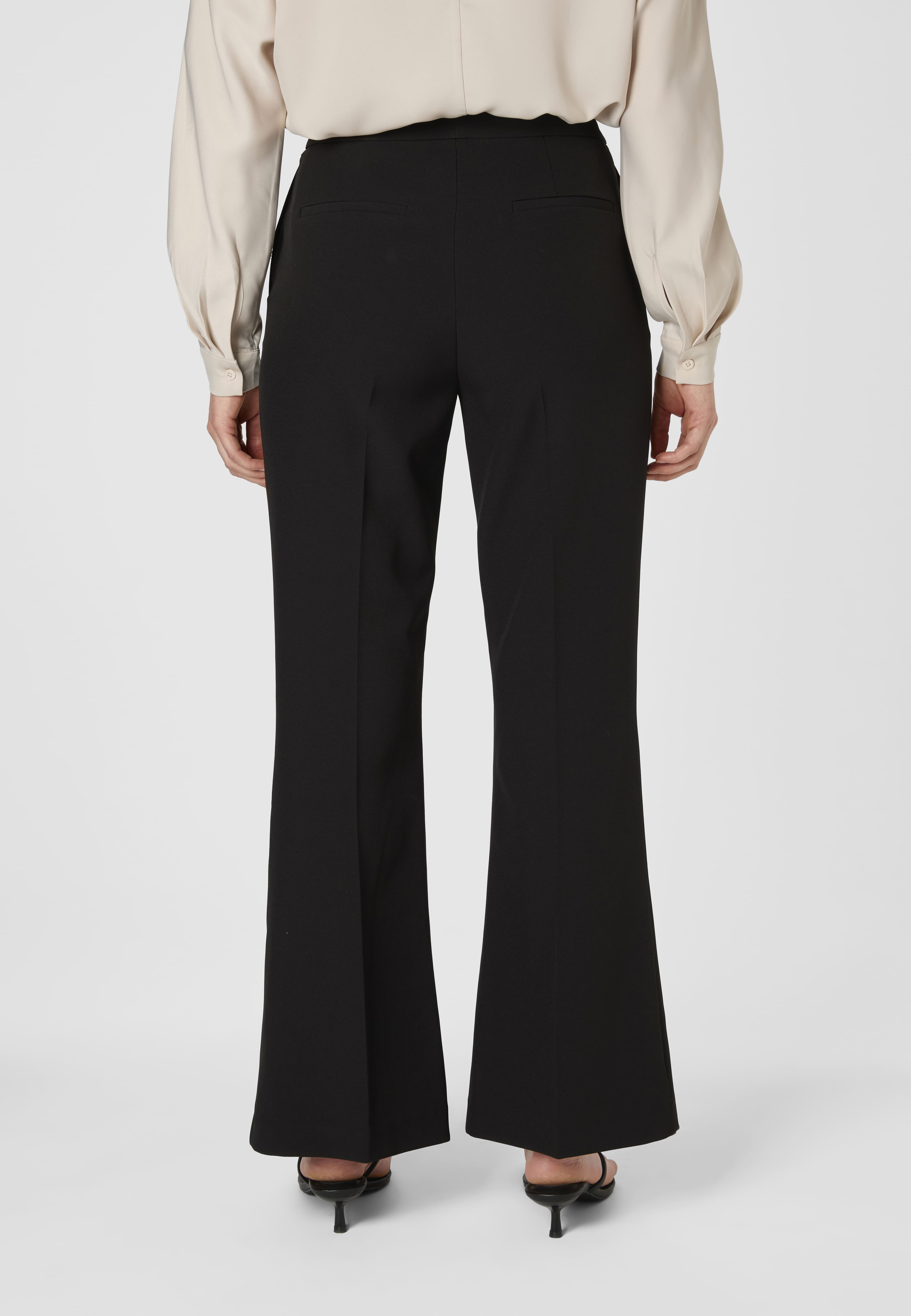 Kostymbyxor med pressveck MONA, från Wera, i färgen Black. Klicka för att öppna bilden i stort format