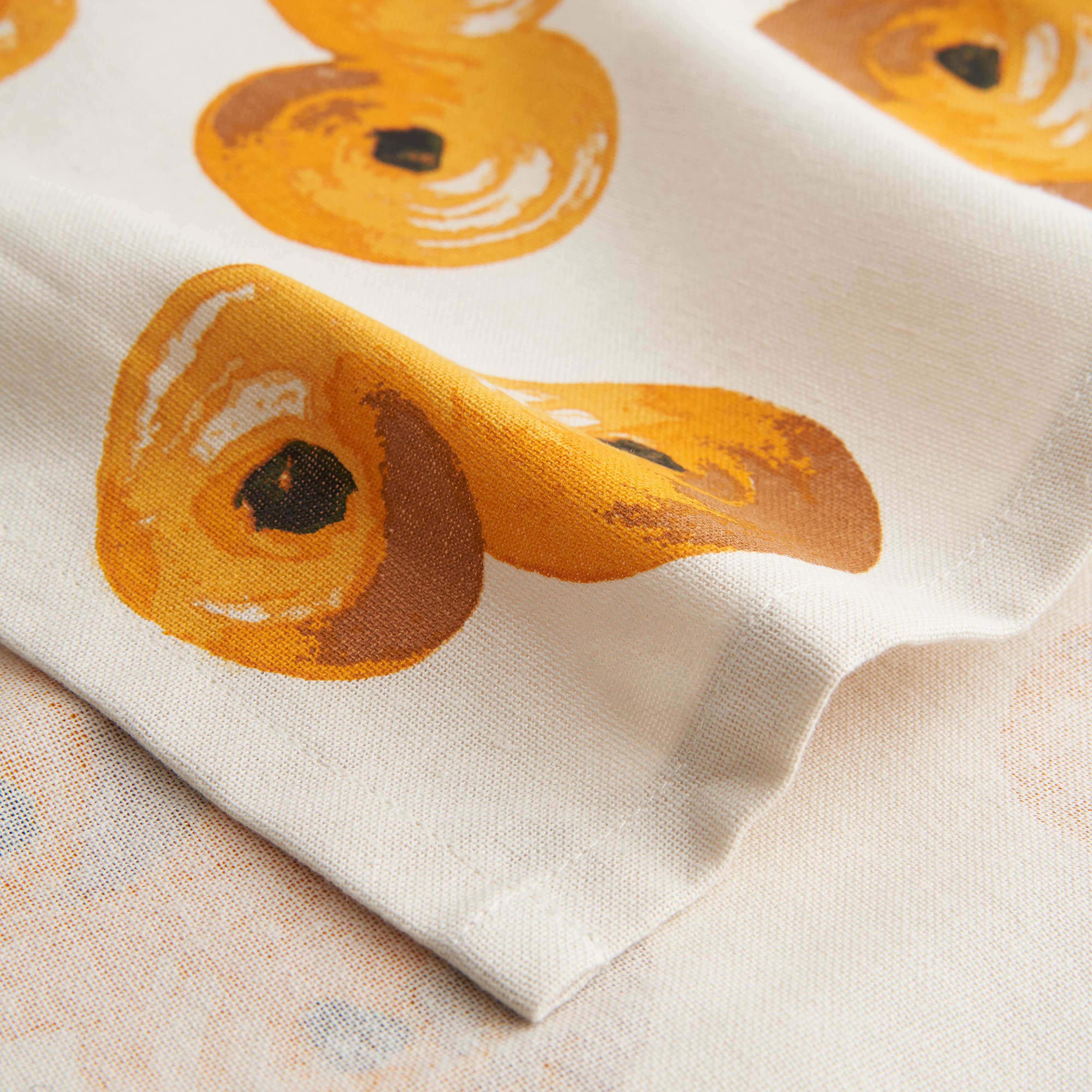 Kökshandduk LUSSE 50x70 cm, från Åhléns Home, i färgen Cream. Klicka för att öppna bilden i stort format