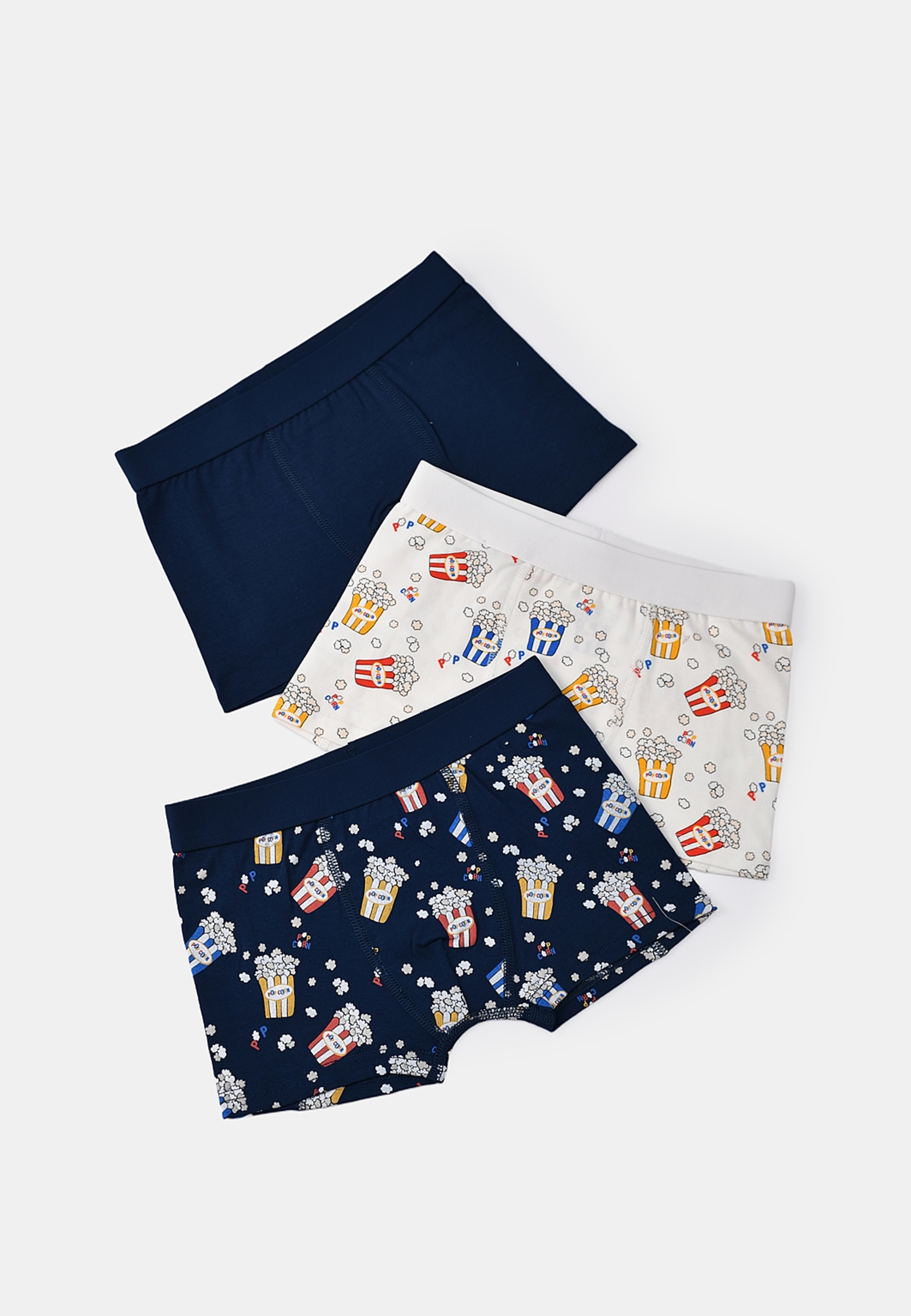 Boxershorts med tryck TEDDY, 3-pack